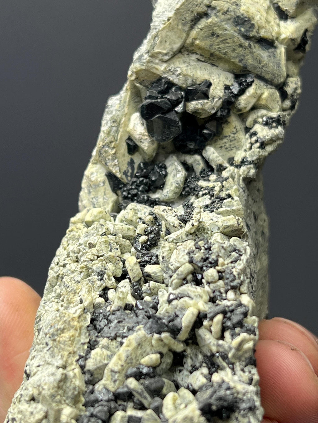 Foresterite And Spinel Specimen - Crystal Gemstone AE 