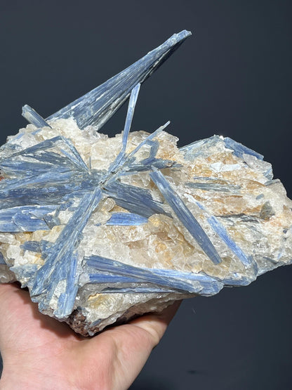 Special Formation Blue Kyanite Mineral - Crystal Gemstone AE 