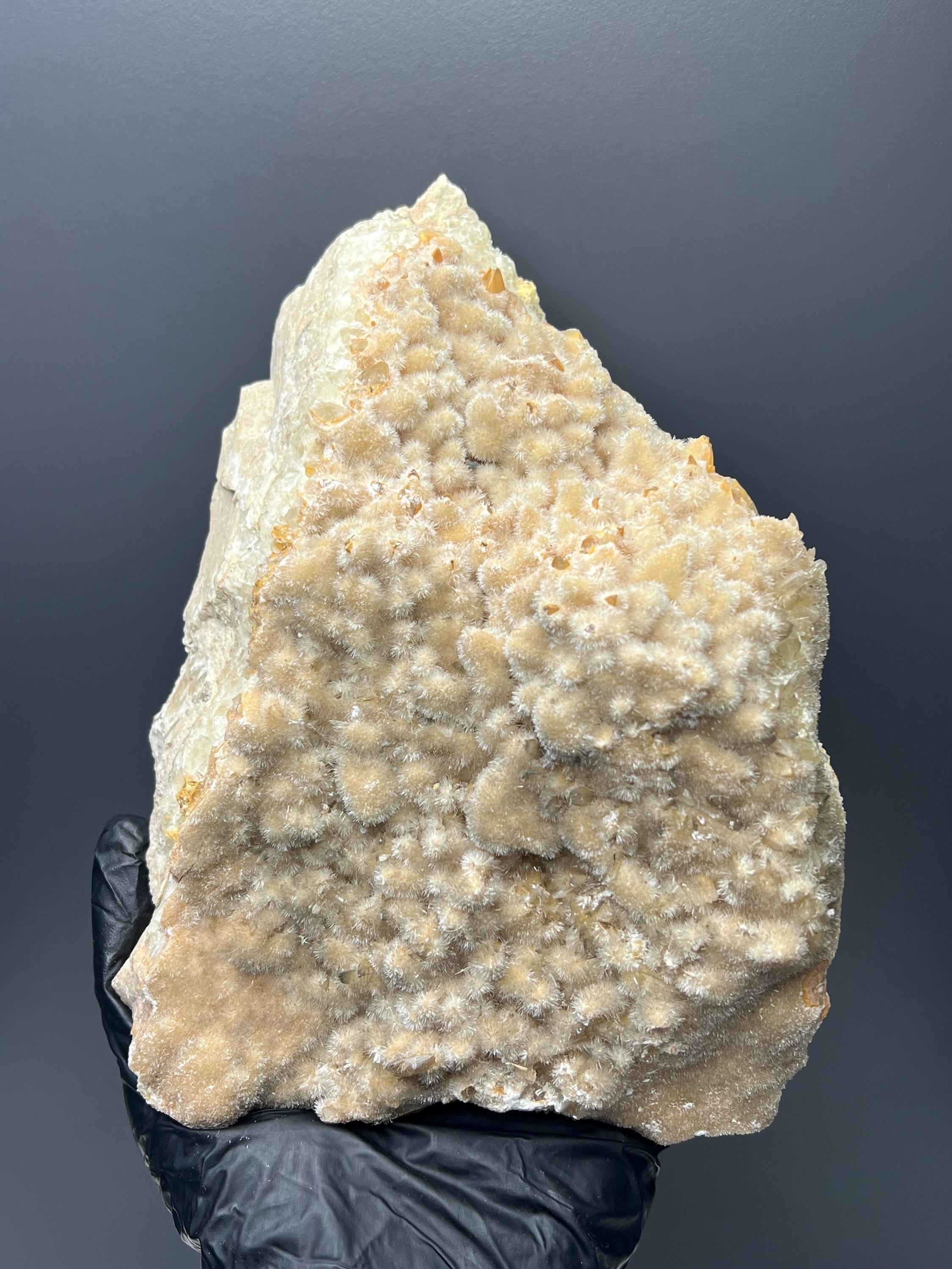 Feather Crystal Calcite Specimen - Crystal Gemstone AE 