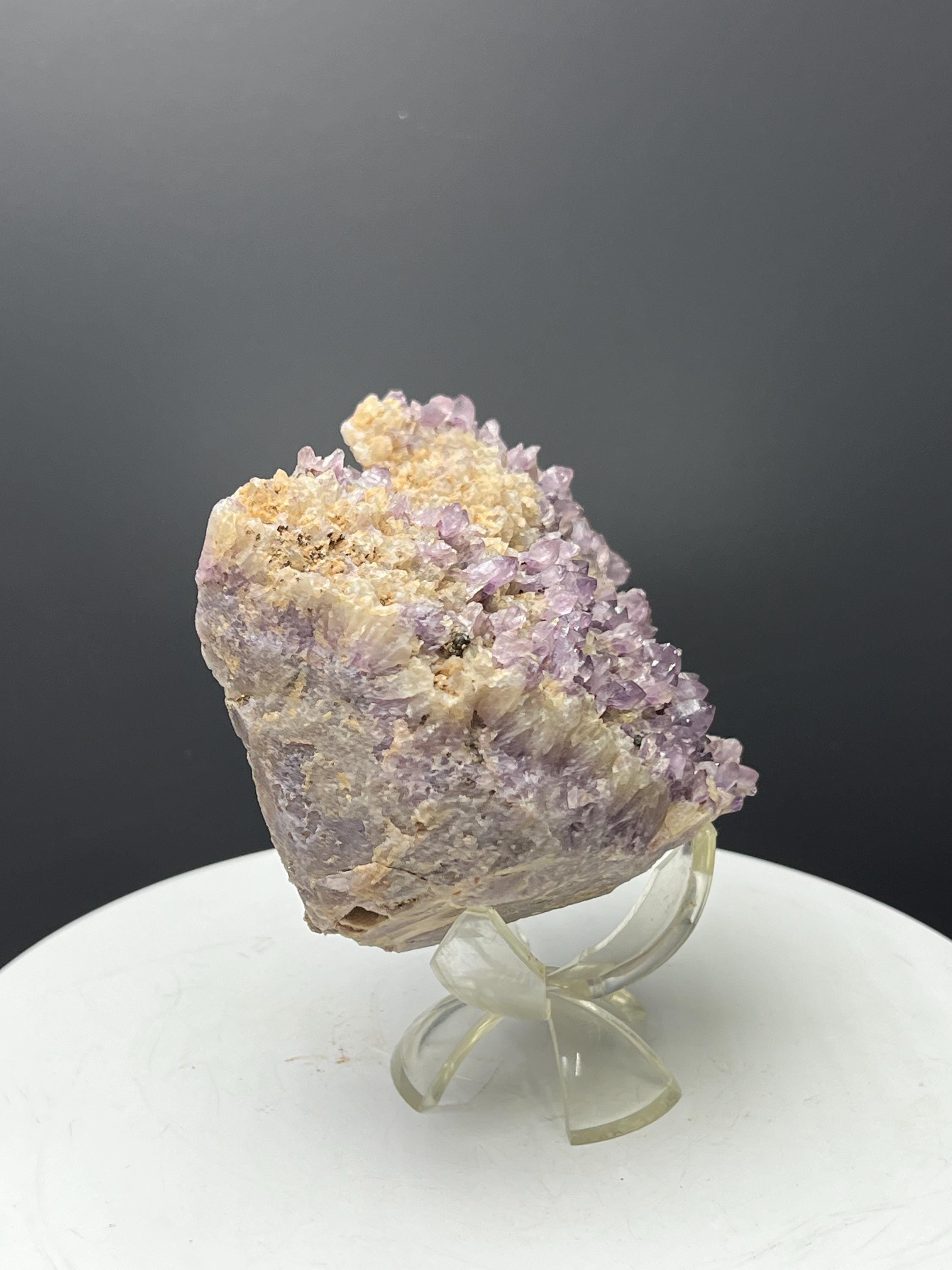 Flower Amethyst Crystals On Matrix - Crystal Gemstone AE 