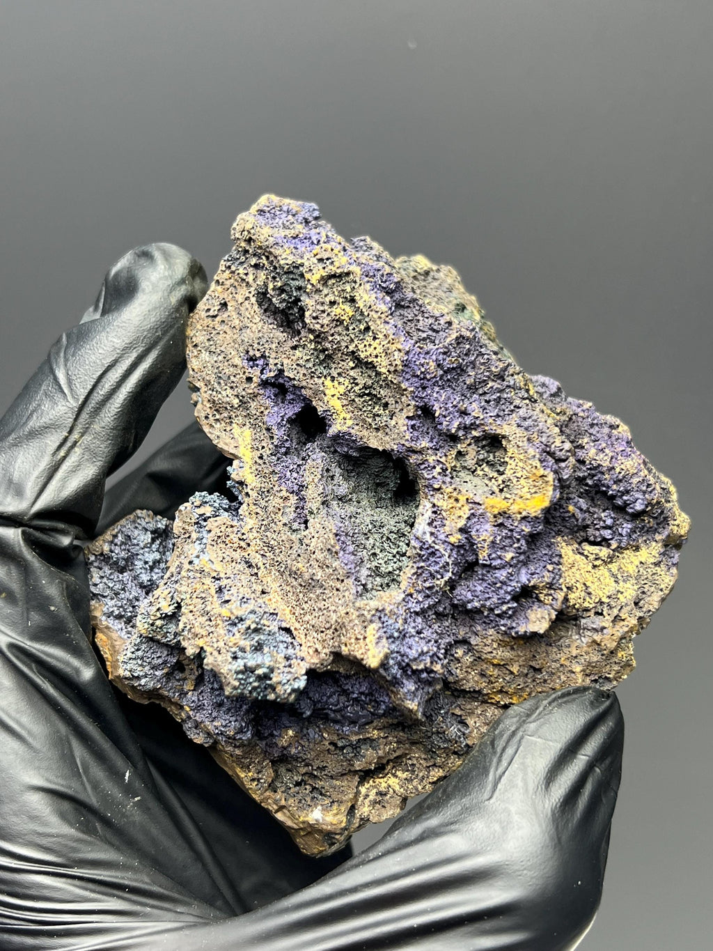 Colourful Iridescent Goethite - Crystal Gemstone AE 