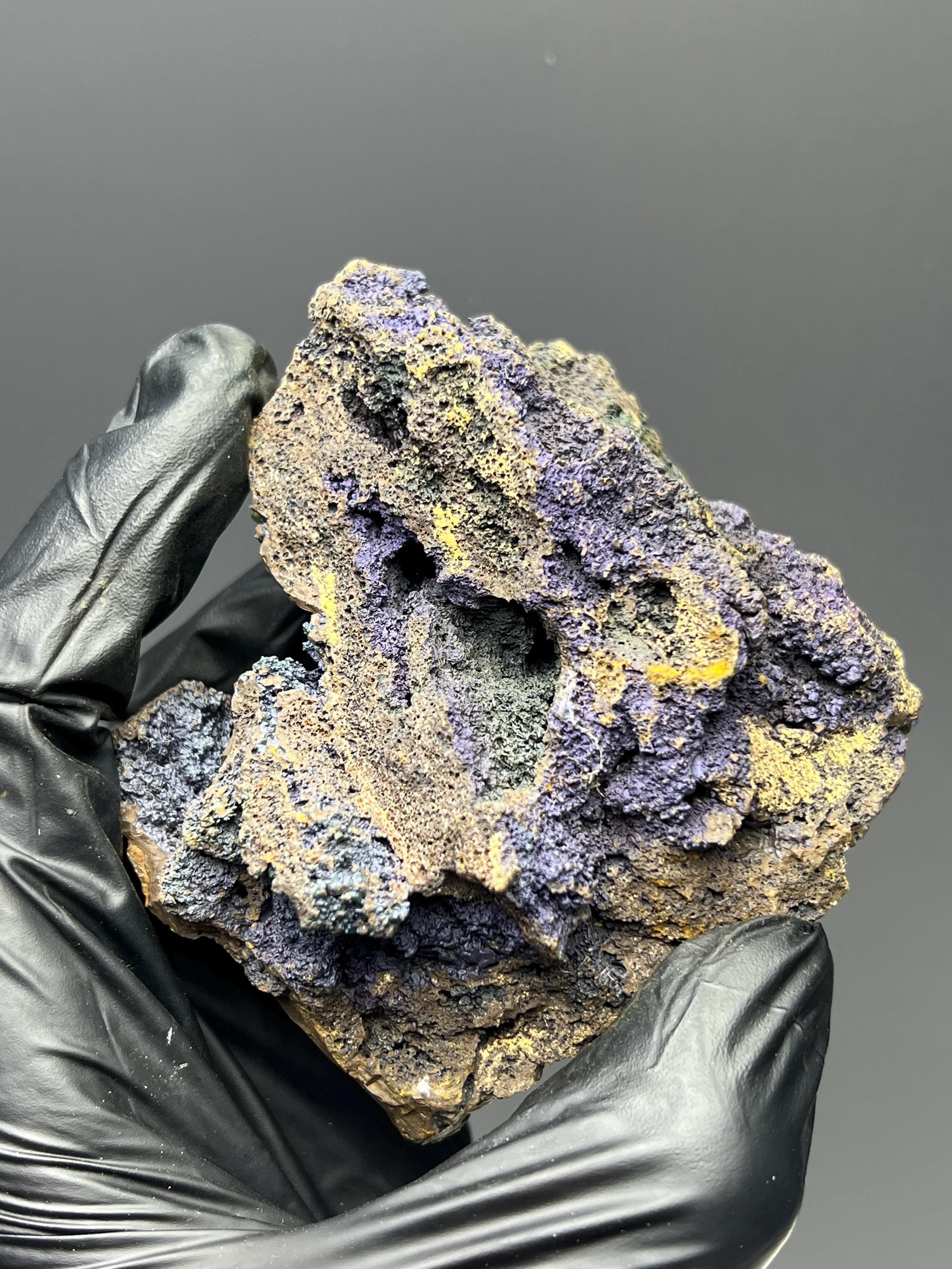 Colourful Iridescent Goethite - Crystal Gemstone AE 