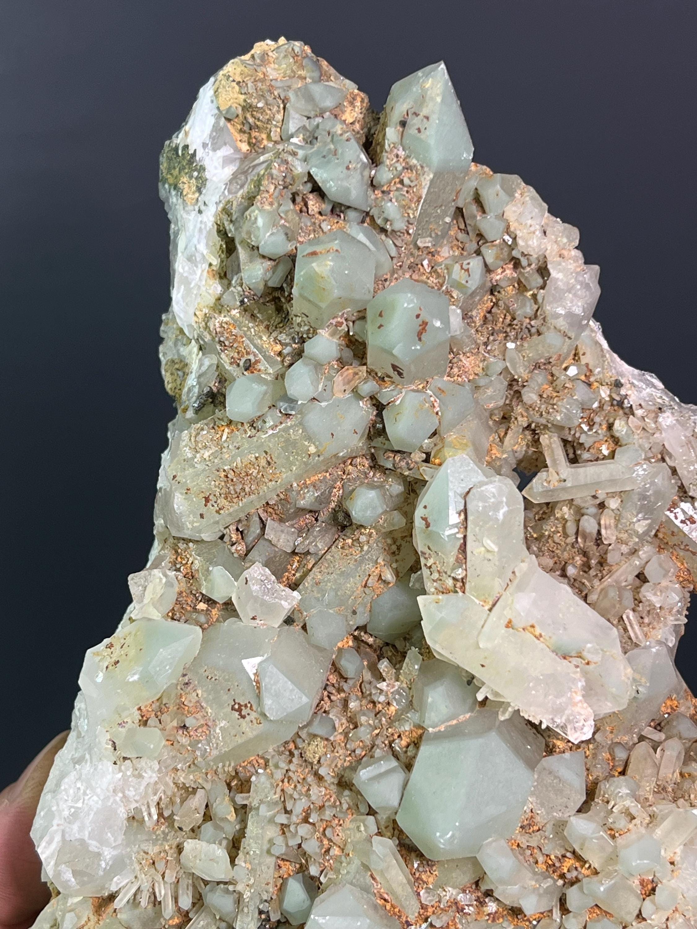 Chlorite Crystal Quartz - Crystal Gemstone AE 