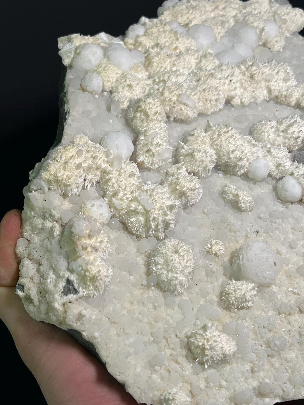 Natural Okenite Quartz Specimen, 1,8kg - Crystal Gemstone AE 