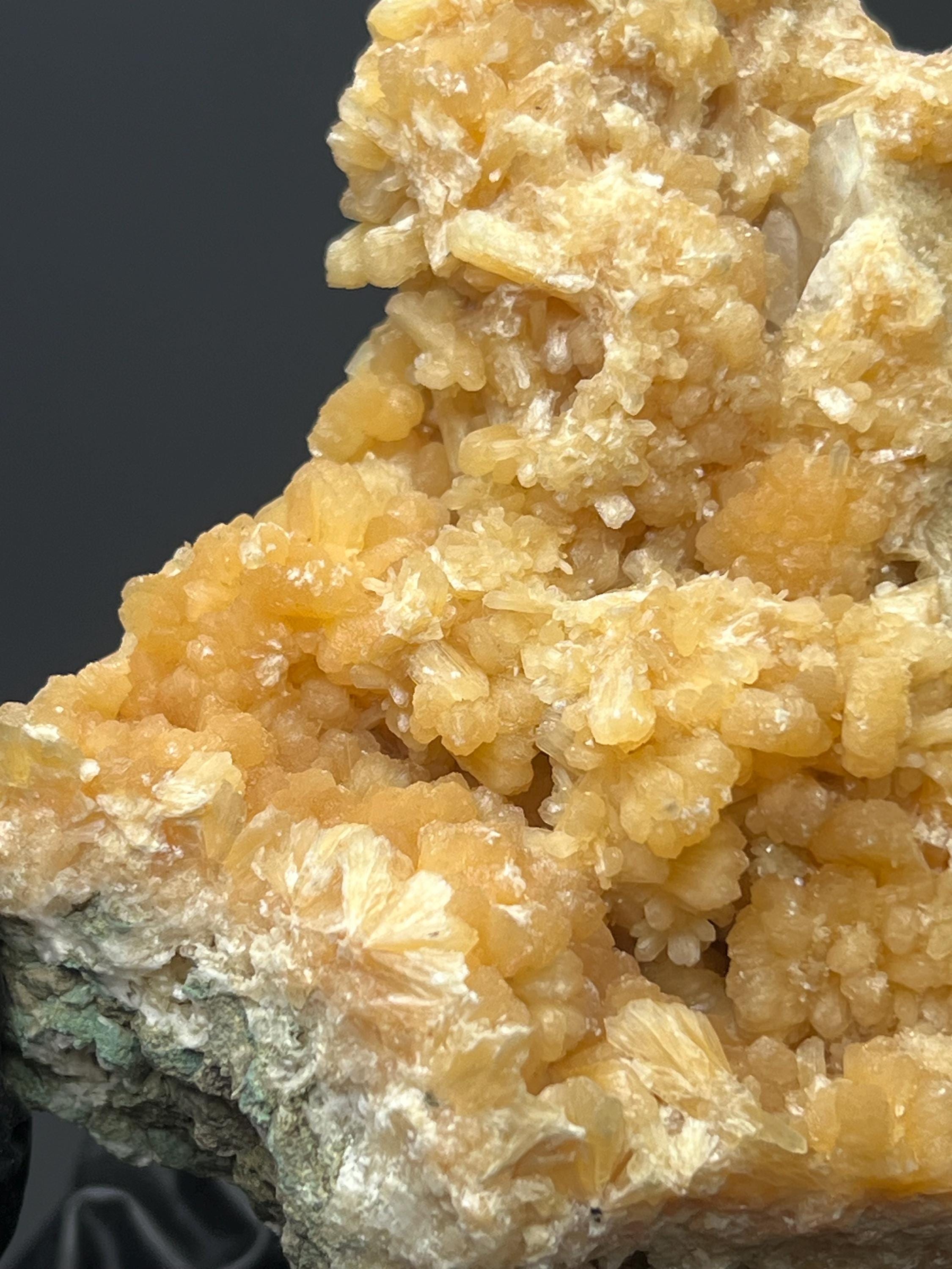 Stilbite Specimen - Mahodari India Zeolite Mineral - Crystal Gemstone AE 