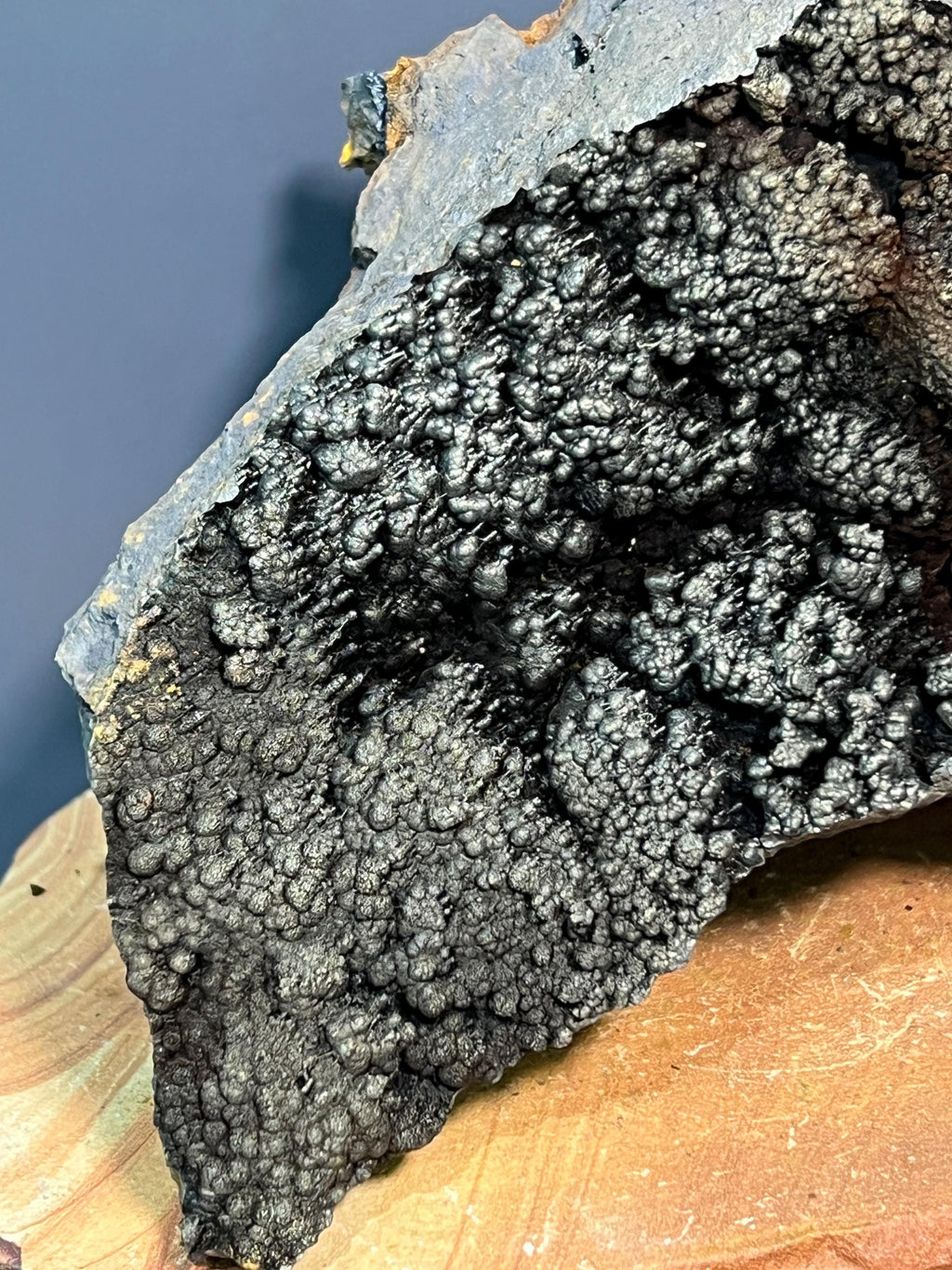 Small Stalactites Botryoidal Golden Color Goethite - Crystal Gemstone AE 