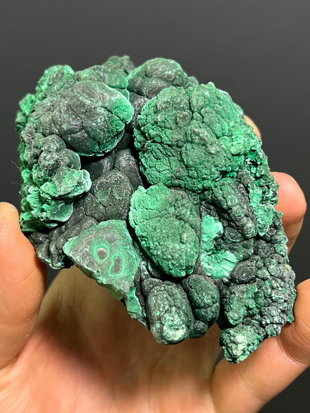 Beautiful Malachite Specimen, 520gram - Crystal Gemstone AE 