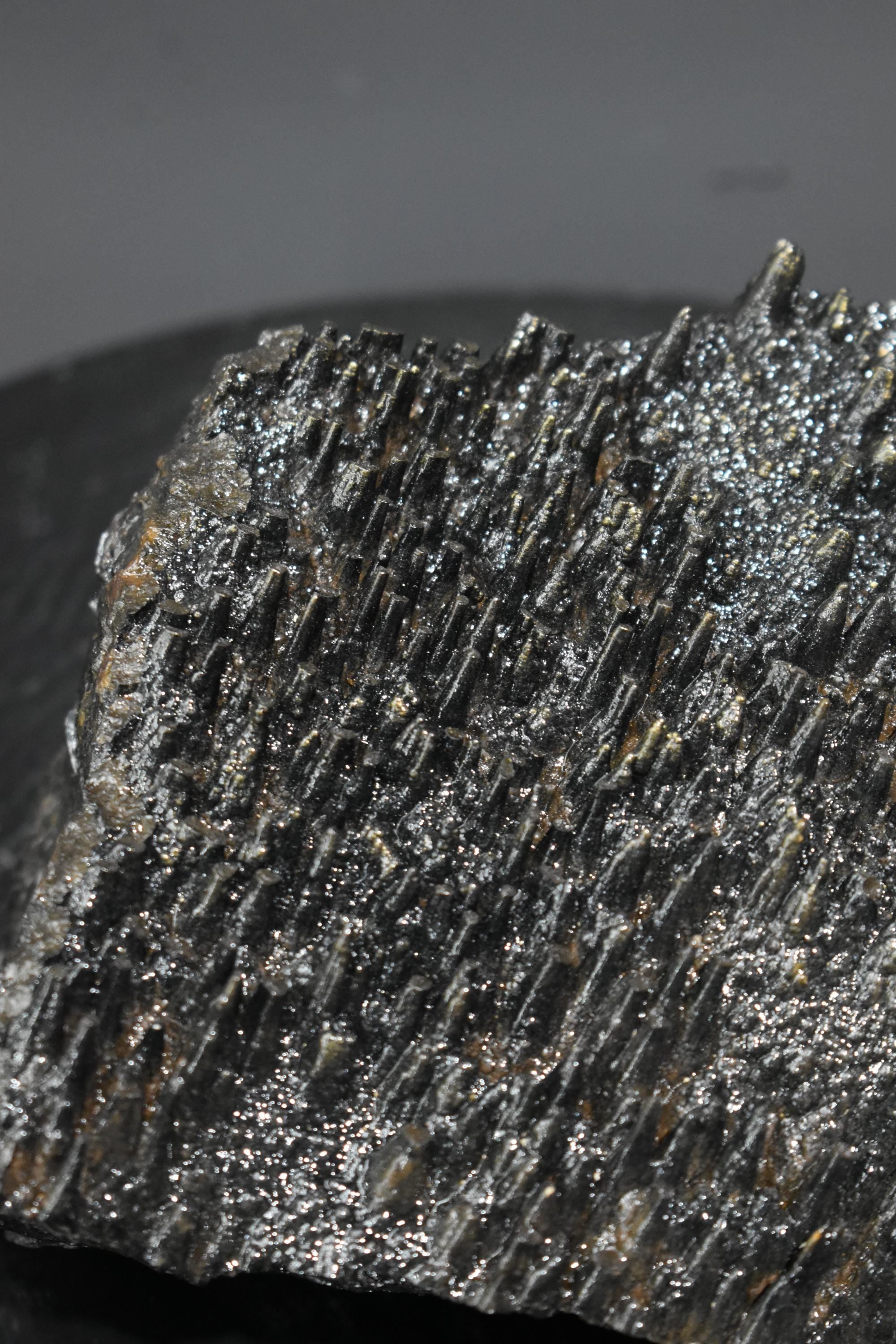 Museum Quality! Very Special Golden Color Stalactite Goethite, From Turkey, Special Collection Piece - Crystal Gemstone AE 