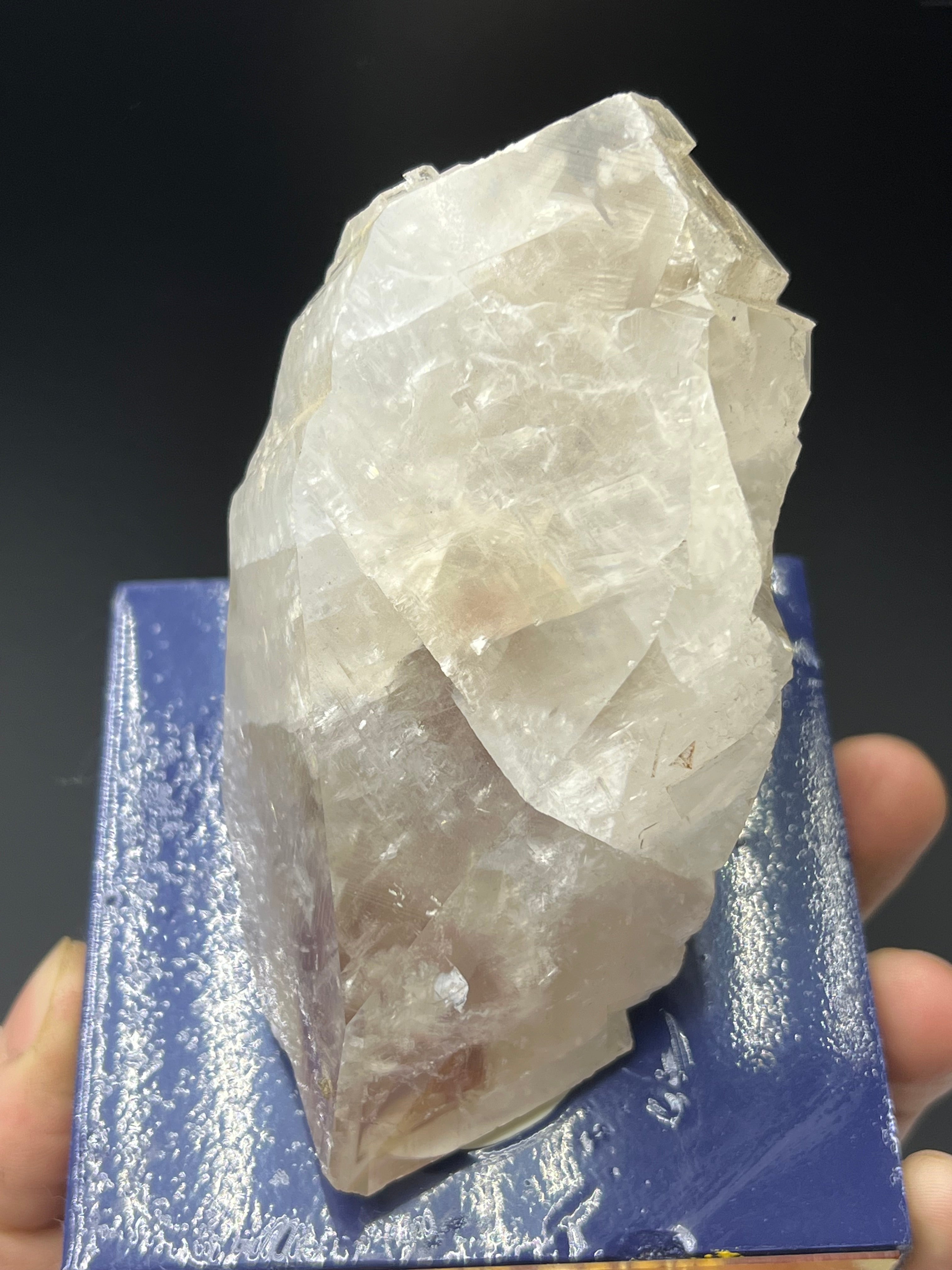 Big Tooth Clear Crystal Calcite Specimen