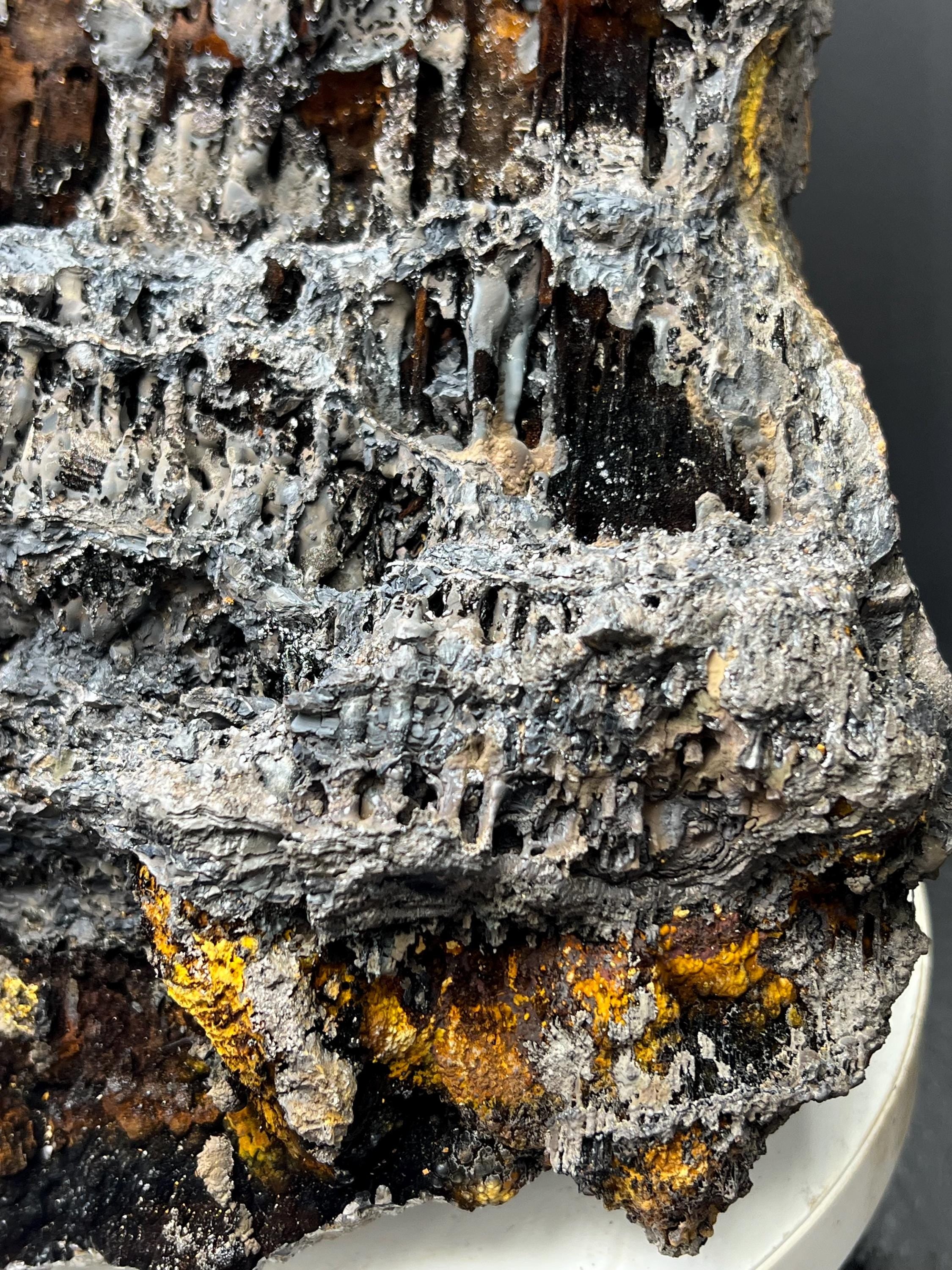 Museum Quality Specularite Limonite Goethite Table Formation, Turkey - Crystal Gemstone AE 