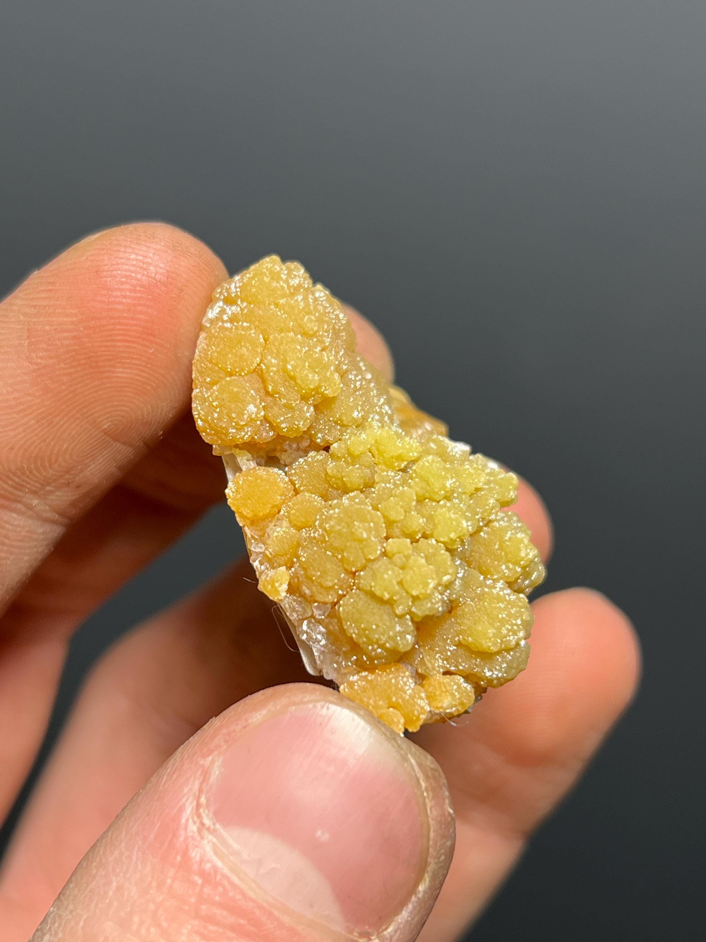 Museum Grade Mimetite Specimen, 48gram - Crystal Gemstone AE 