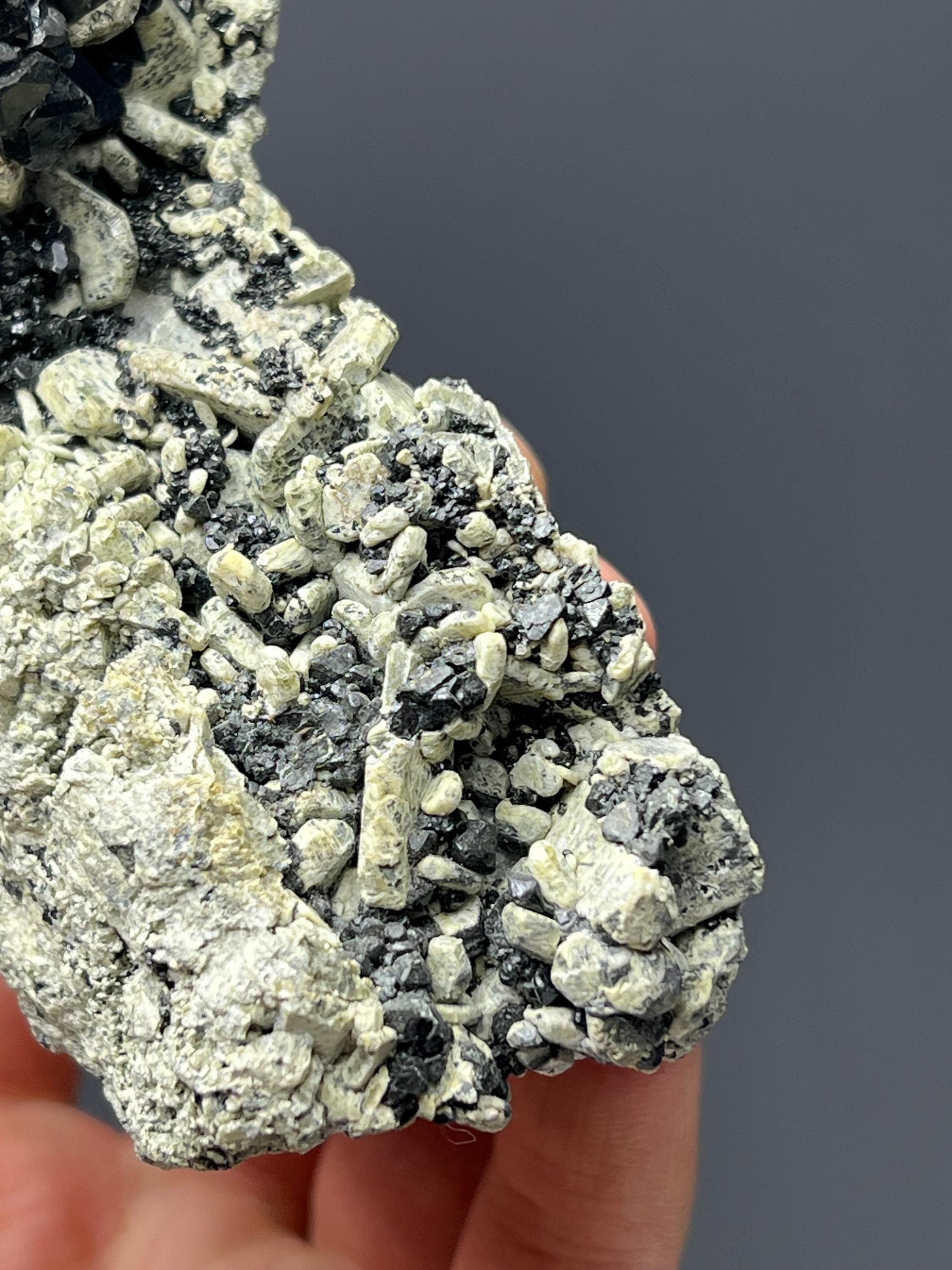Foresterite And Spinel Specimen - Crystal Gemstone AE 