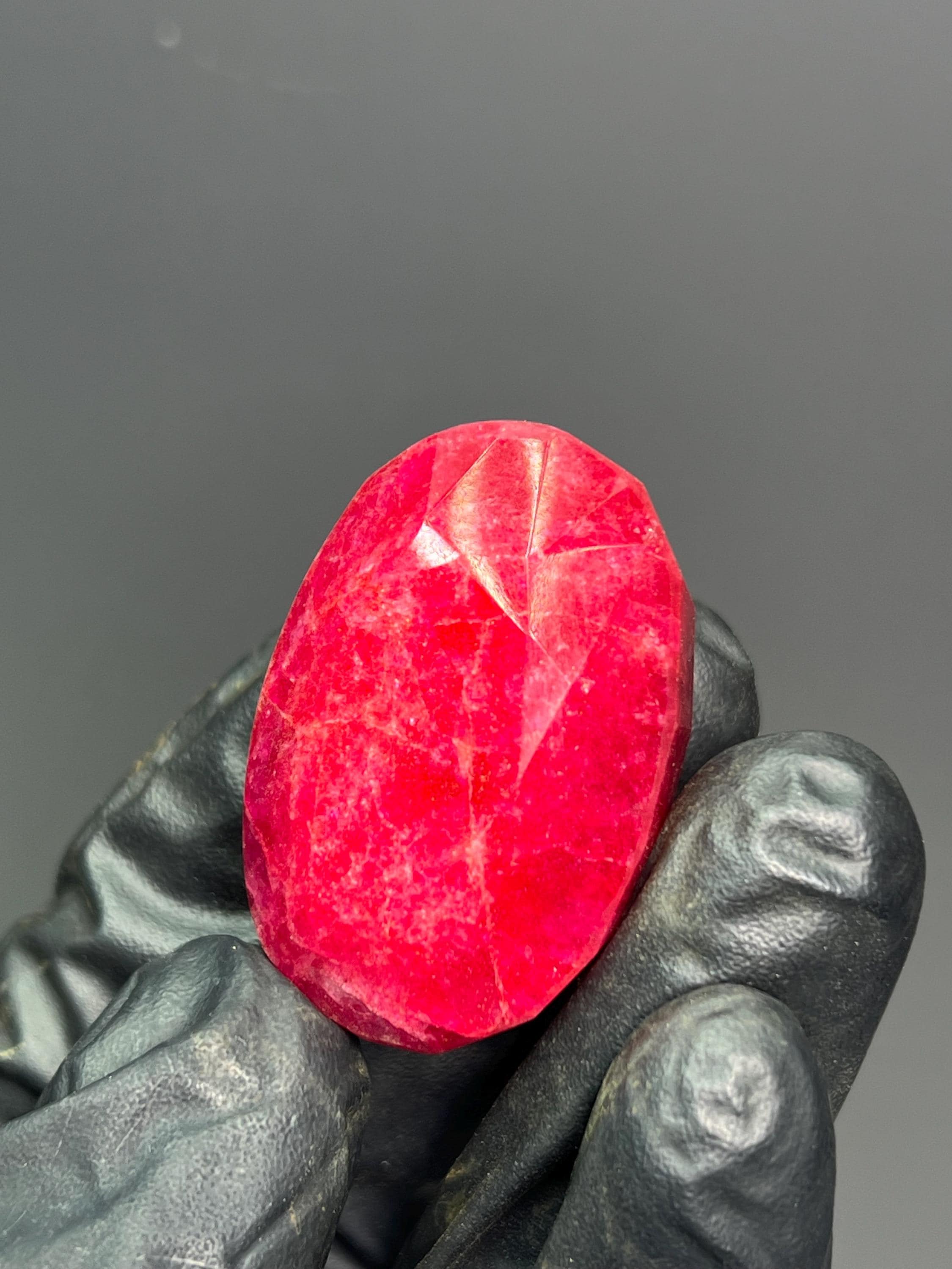 Polished Ruby Specimen 225ct - Crystal Gemstone AE 
