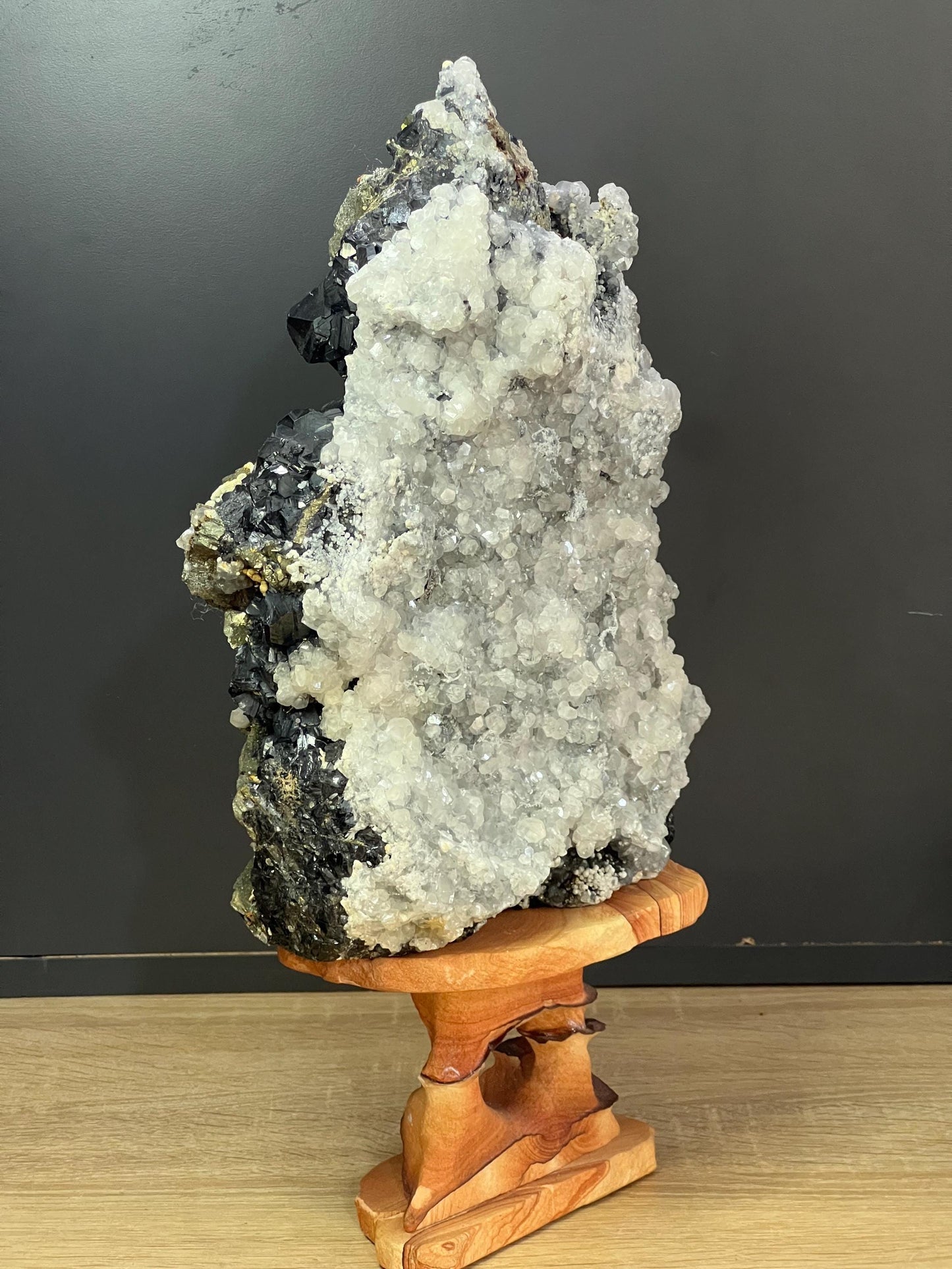 Kosovo Mineral Specimen: Tetrahedrite, Sphalerite, Chalcopyrite, Quartz - Crystal Gemstone AE 