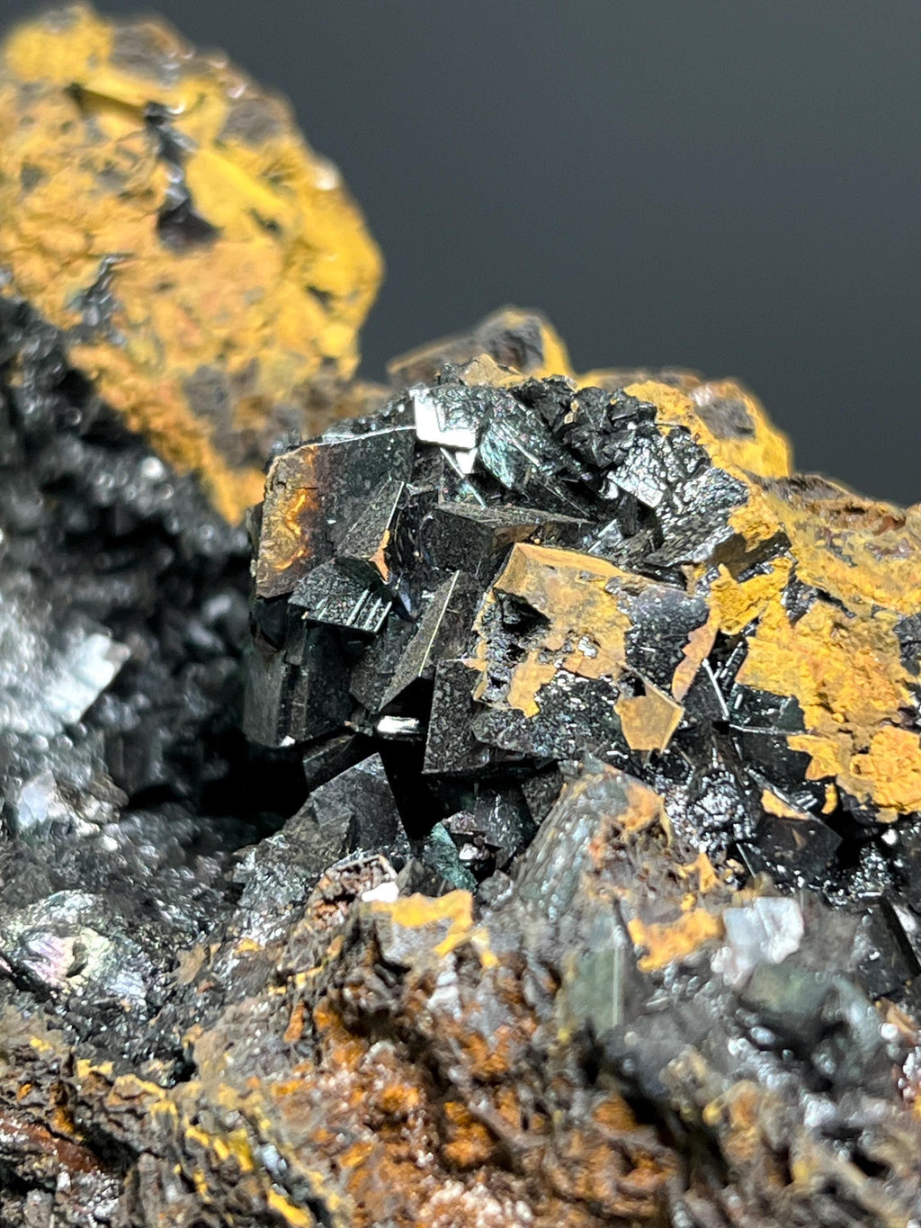 Very Unique, Limonite With Iron Siderite Specimen, 278gram - Crystal Gemstone AE 