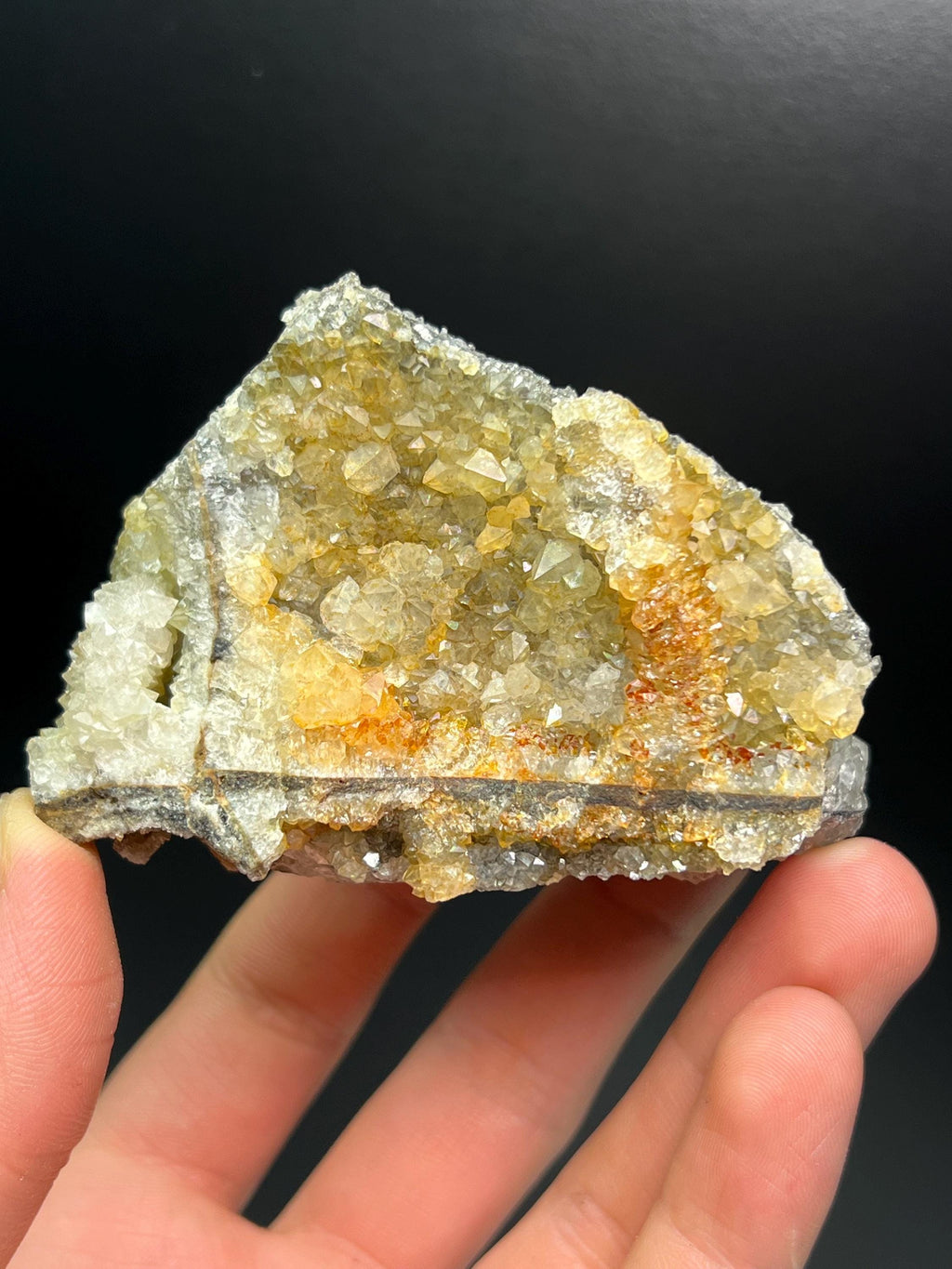 Crystals Citrine Specimen - Crystal Gemstone AE 