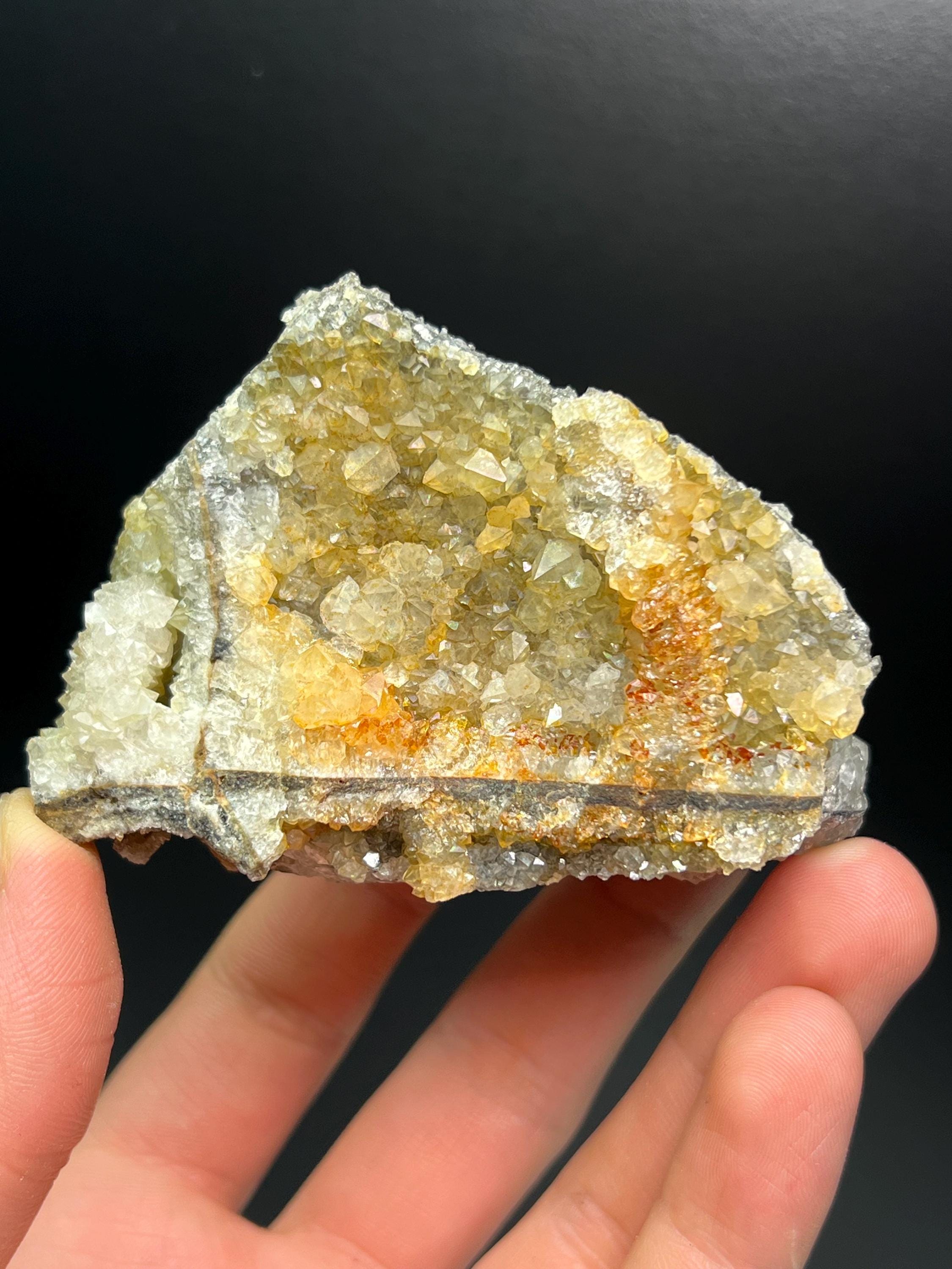 Crystals Citrine Specimen - Crystal Gemstone AE 