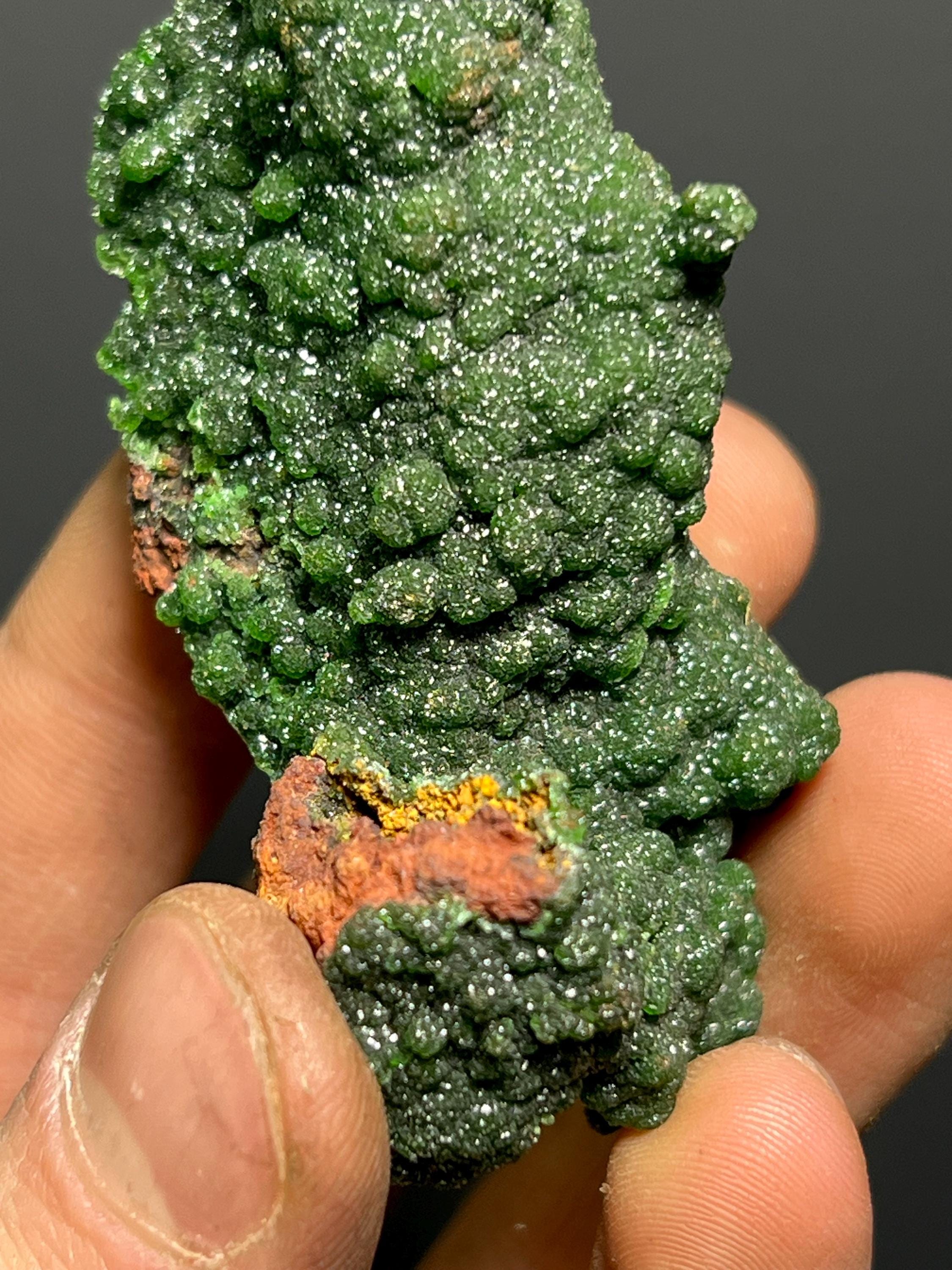 Special Green Conichalcite Specimen, 76gram - Crystal Gemstone AE 