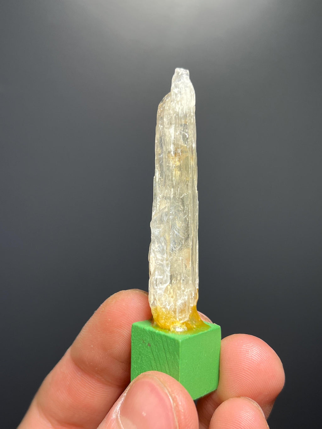 Natural Kunzite Specimen - From Pakistan - Crystal Gemstone AE 