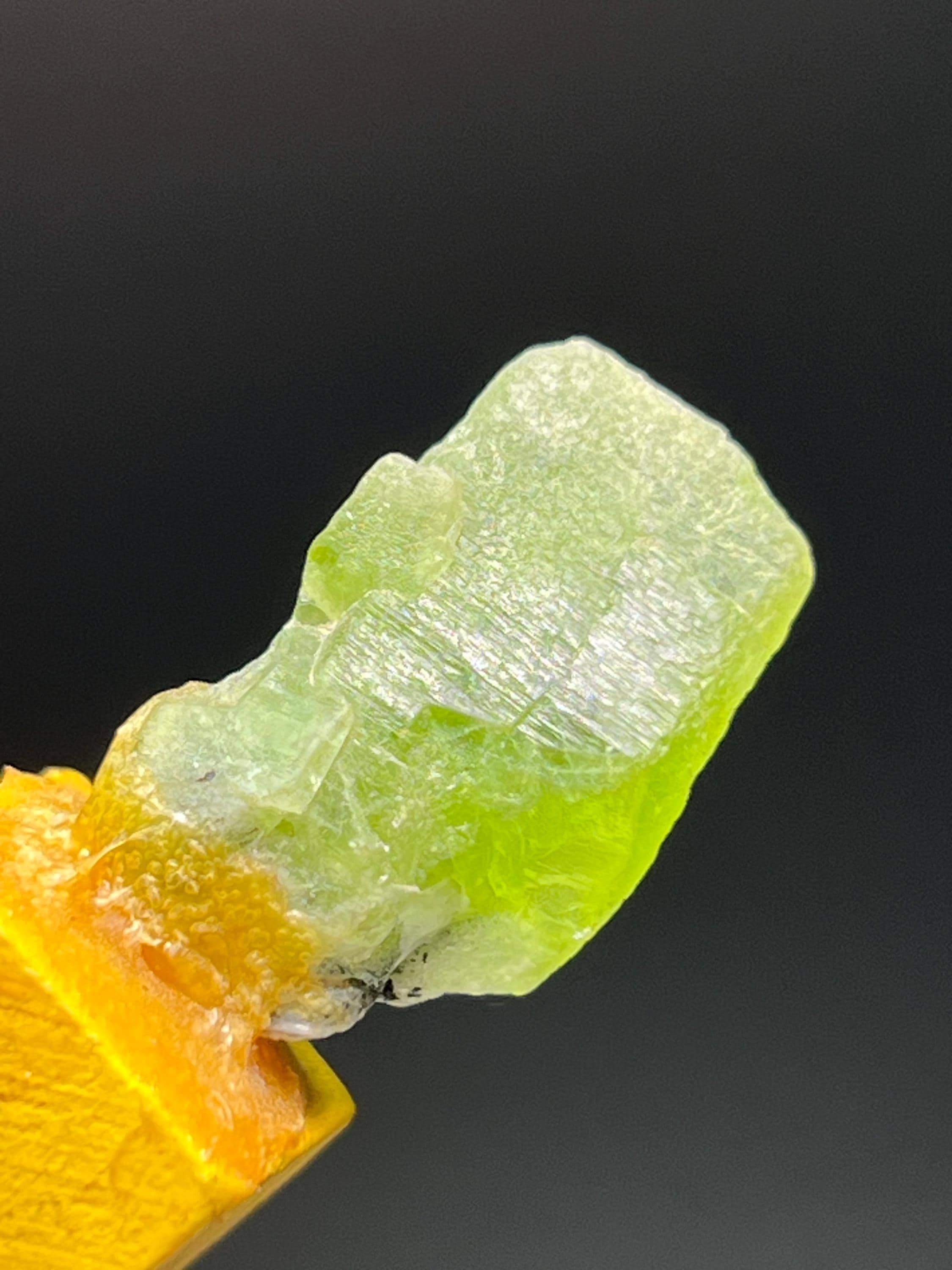 Peridot Specimen- Brazil - Crystal Gemstone AE 