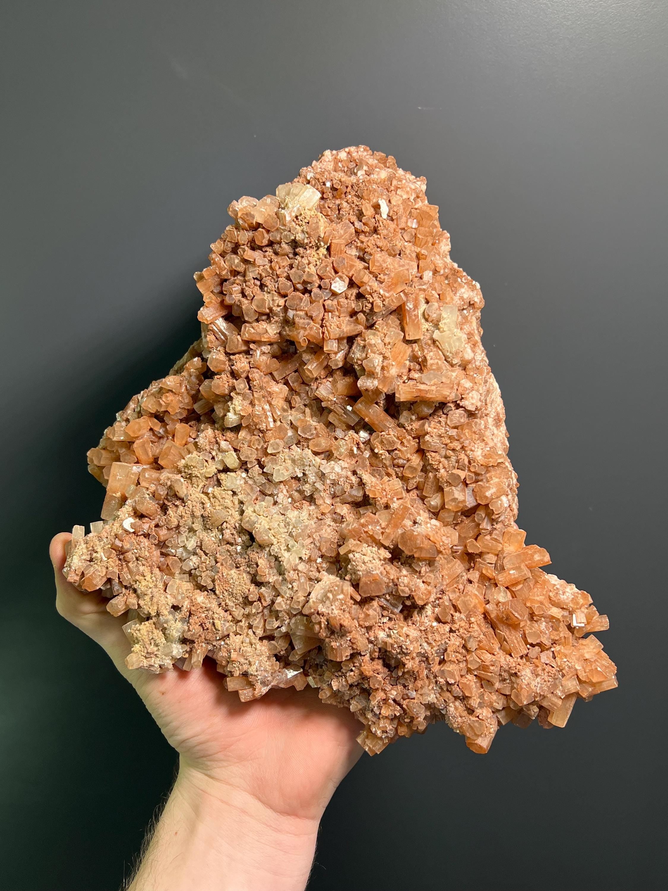 Large Size Two Sided Aragonite Specimen, 3kg - Crystal Gemstone AE 
