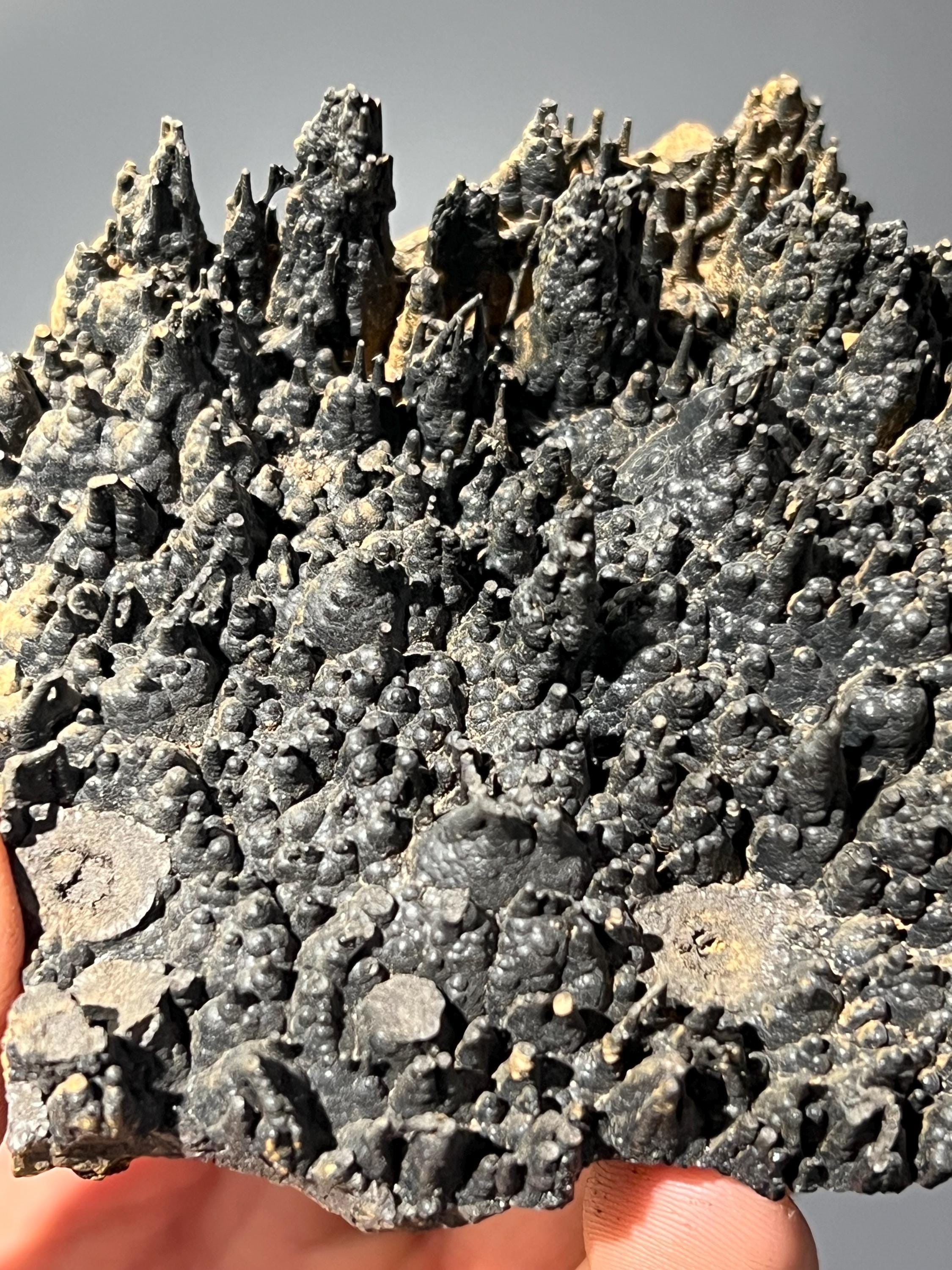 Museum Quality Showy Stalactite Goethite - Crystal Gemstone AE 