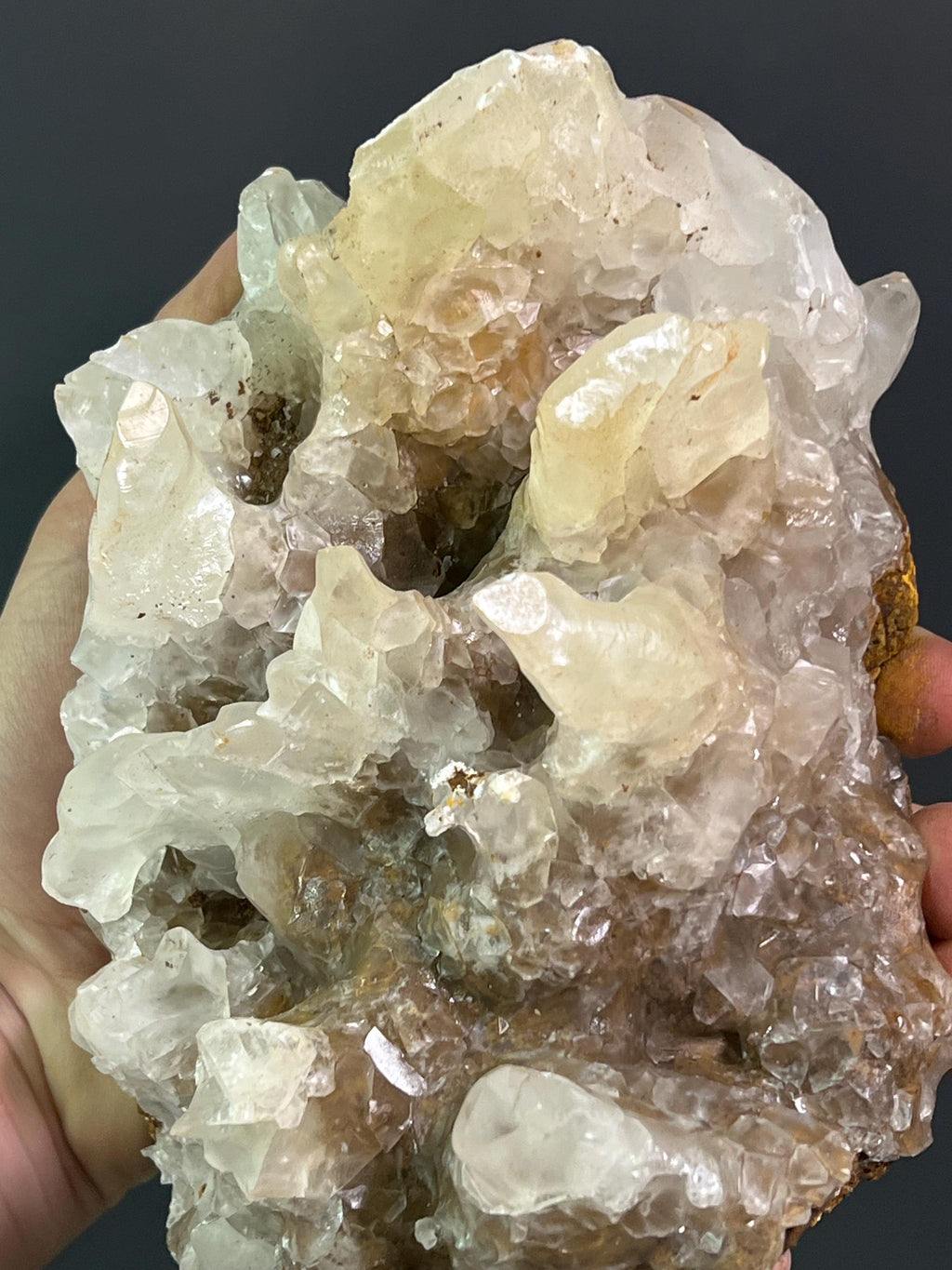 Special Formation Stalactite Crystal Calcite - Crystal Gemstone AE 