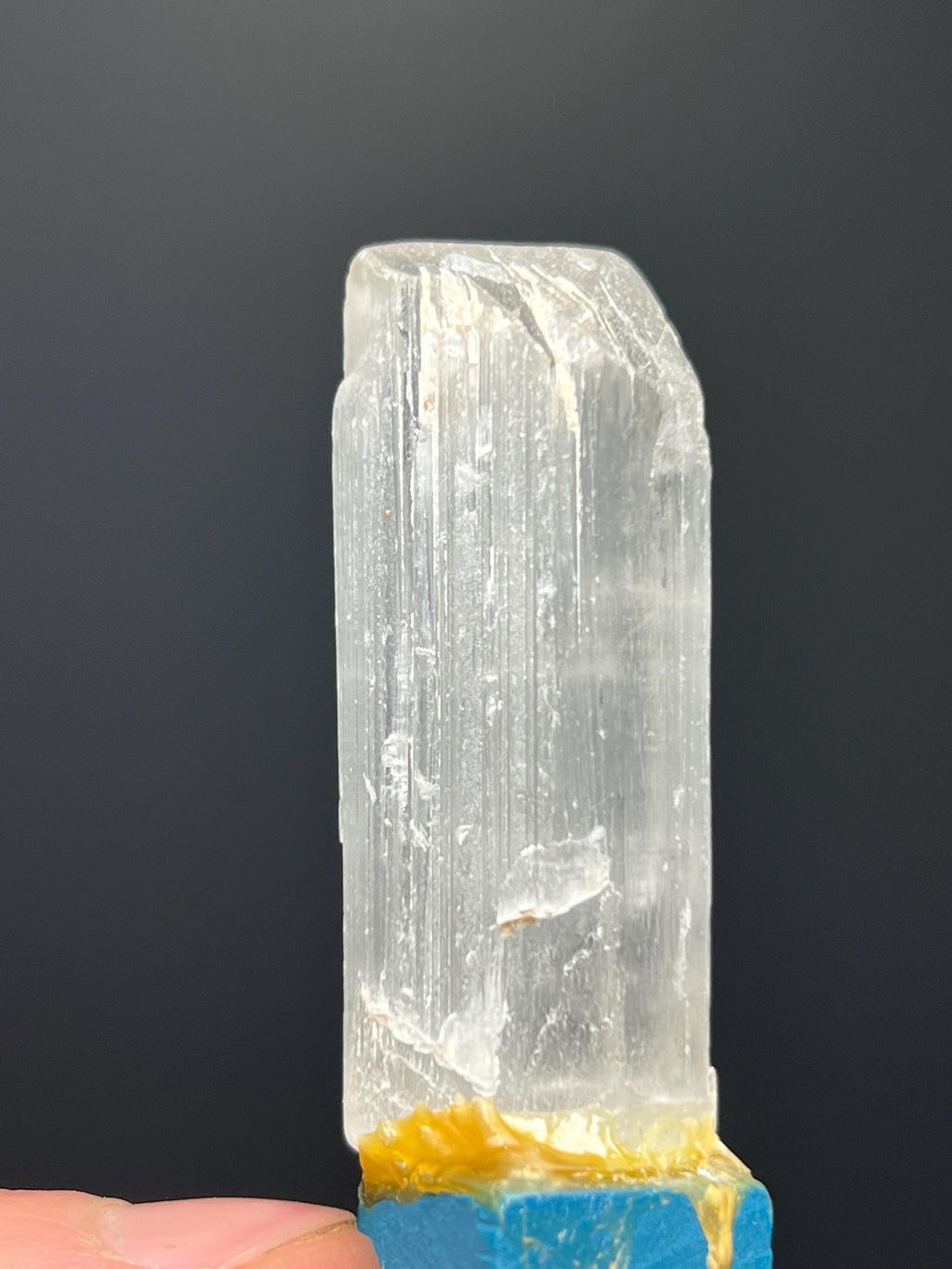 Natural Kunzite Crystal Specimen – Afghanistan - Crystal Gemstone AE 