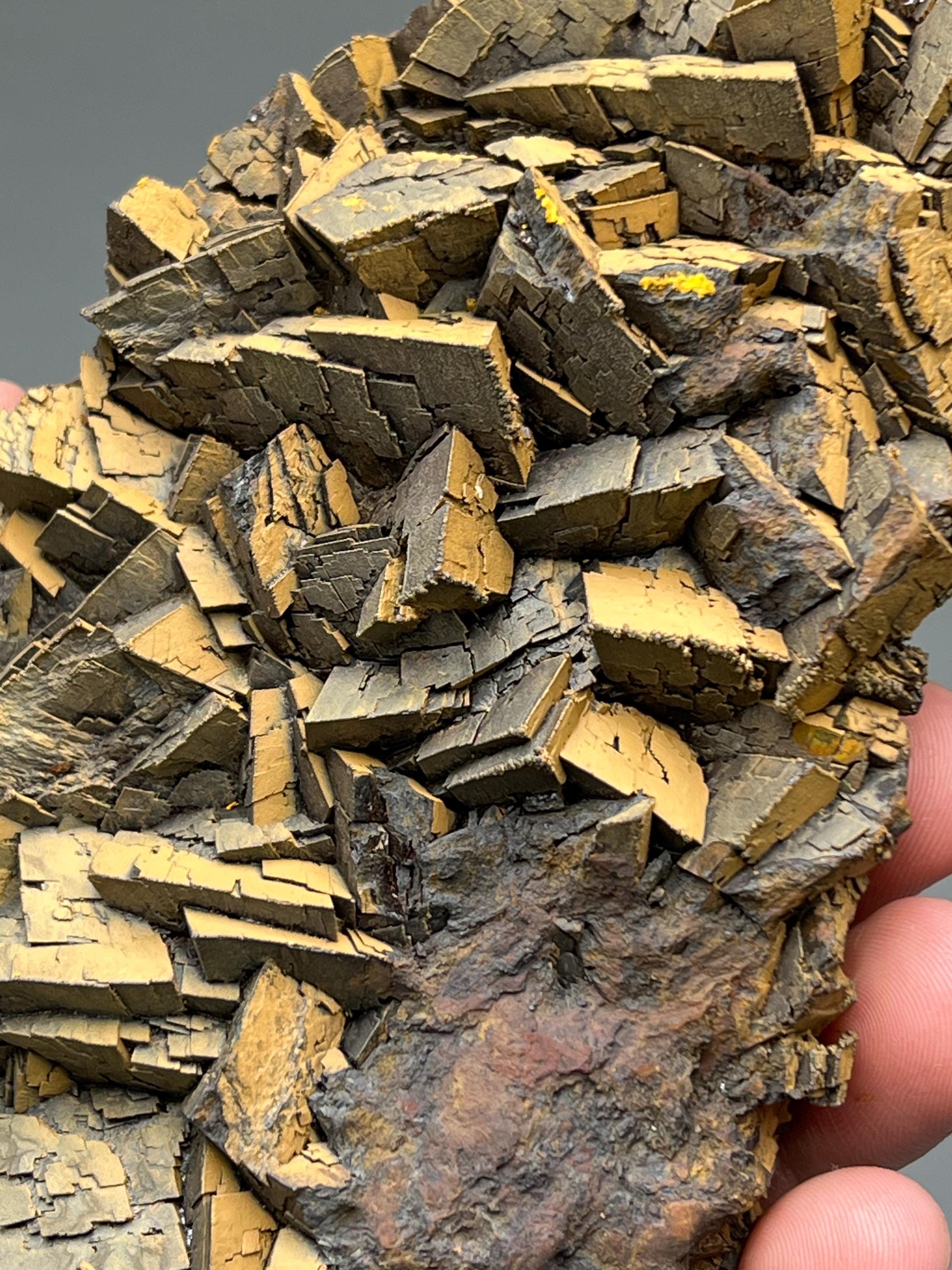 Very Special And Museum quality limonite with iron siderite, From Turkey, Special Collection Piece - Crystal Gemstone AE 