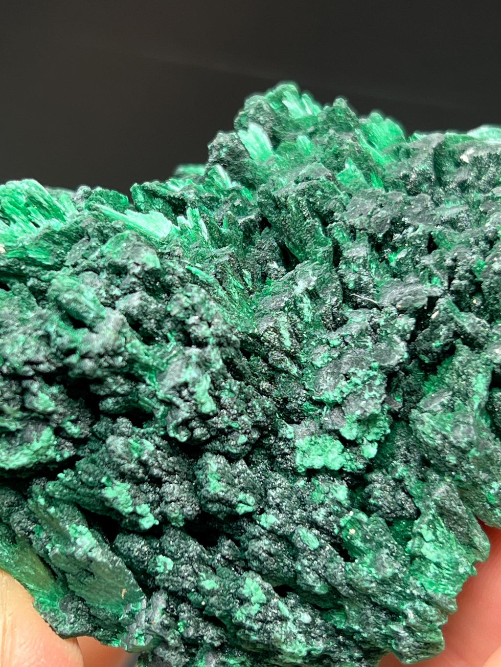 Showy Malachite Specimen - Crystal Gemstone AE 