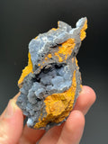 Blue Chalcedony Specimen - Crystal Gemstone AE 