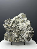 Very Special! Tetrahedrite With Quartz Specimen - Crystal Gemstone AE 