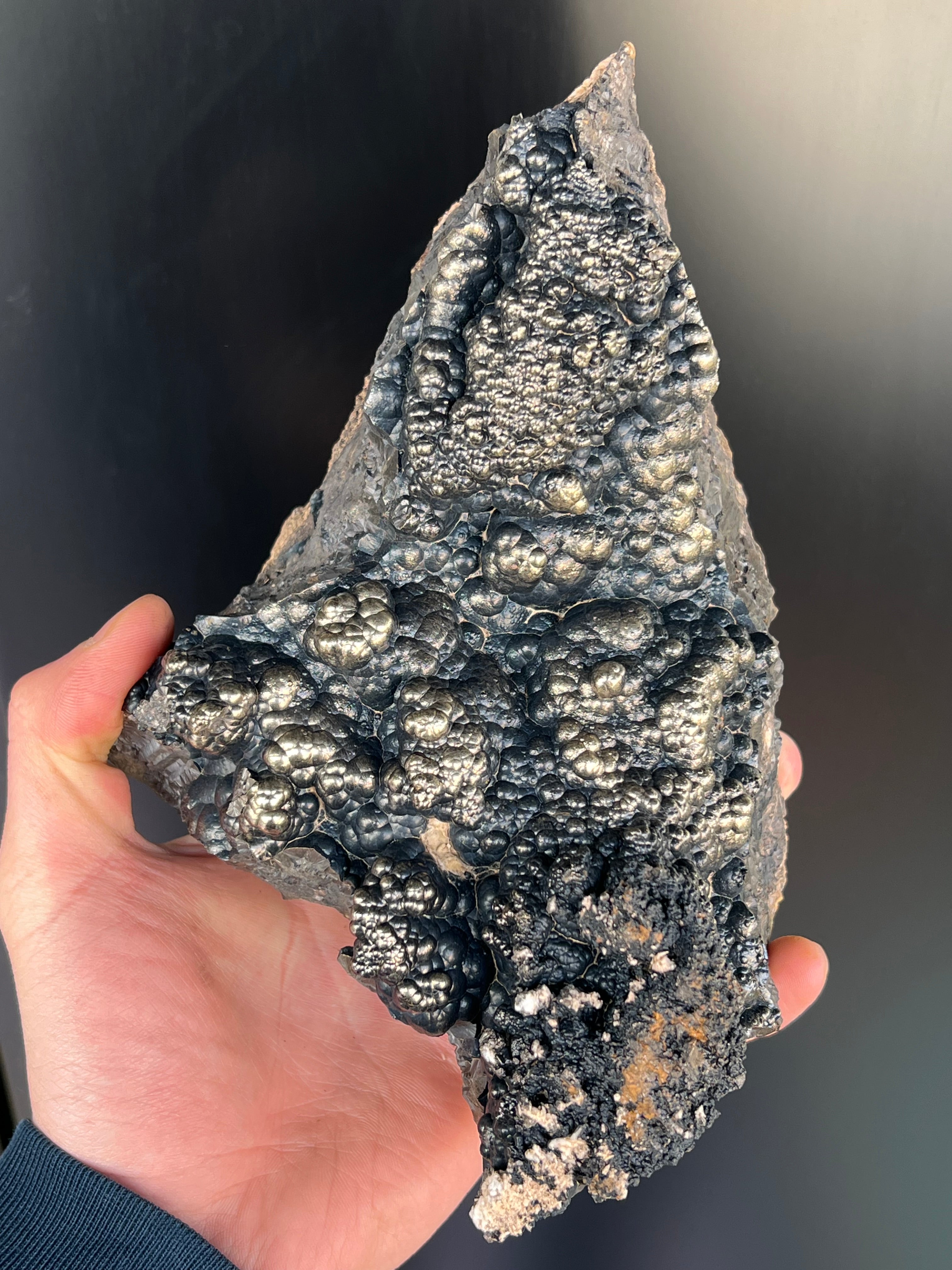 “Museum Grade” Golden Color Botryoidal Goethite