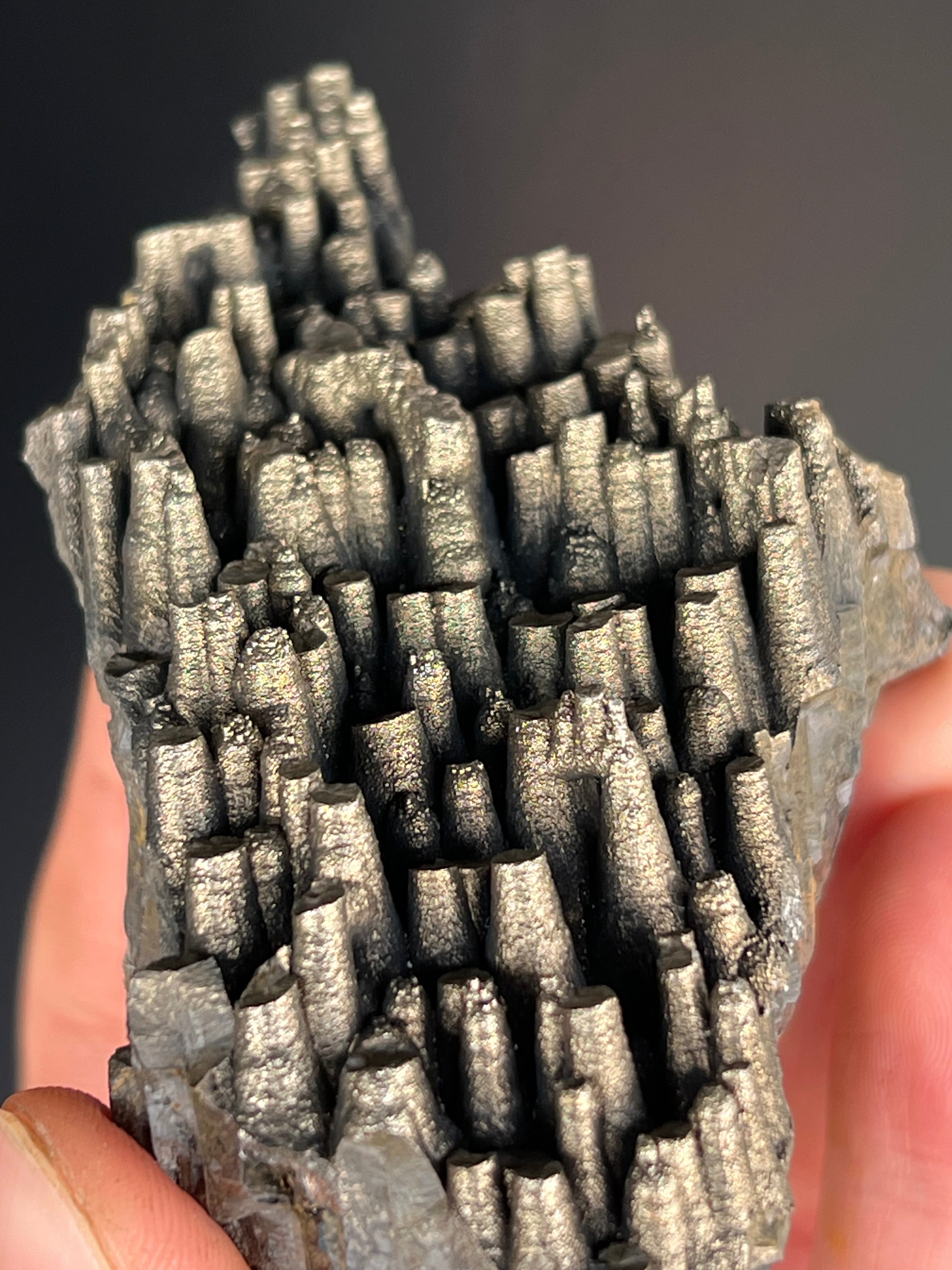 “Museum Grade” Golden Color Stalactite Goethite
