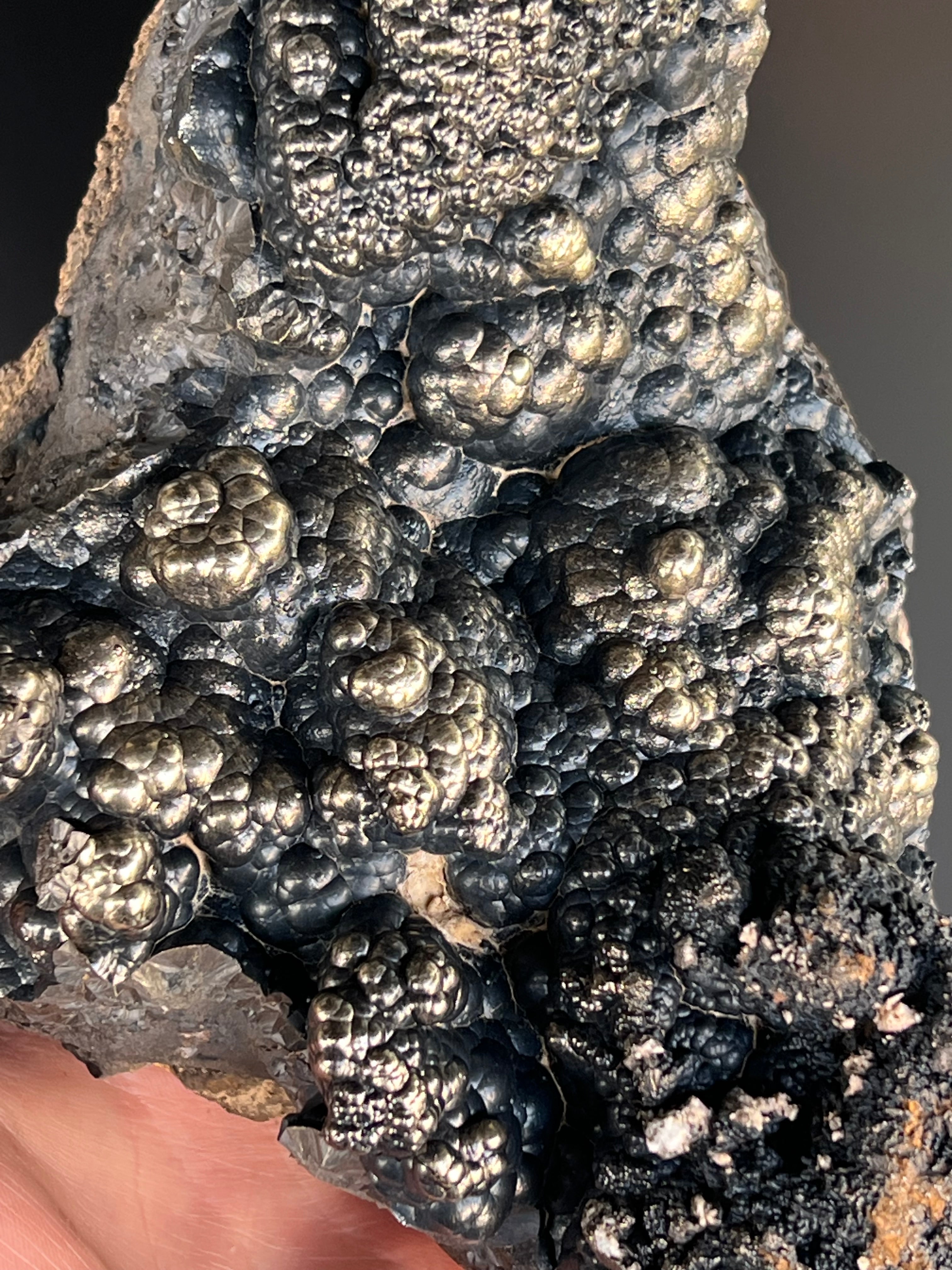 “Museum Grade” Golden Color Botryoidal Goethite