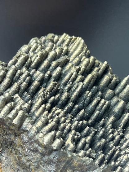 “Museum Grade” Golden Color Stalactite Goethite