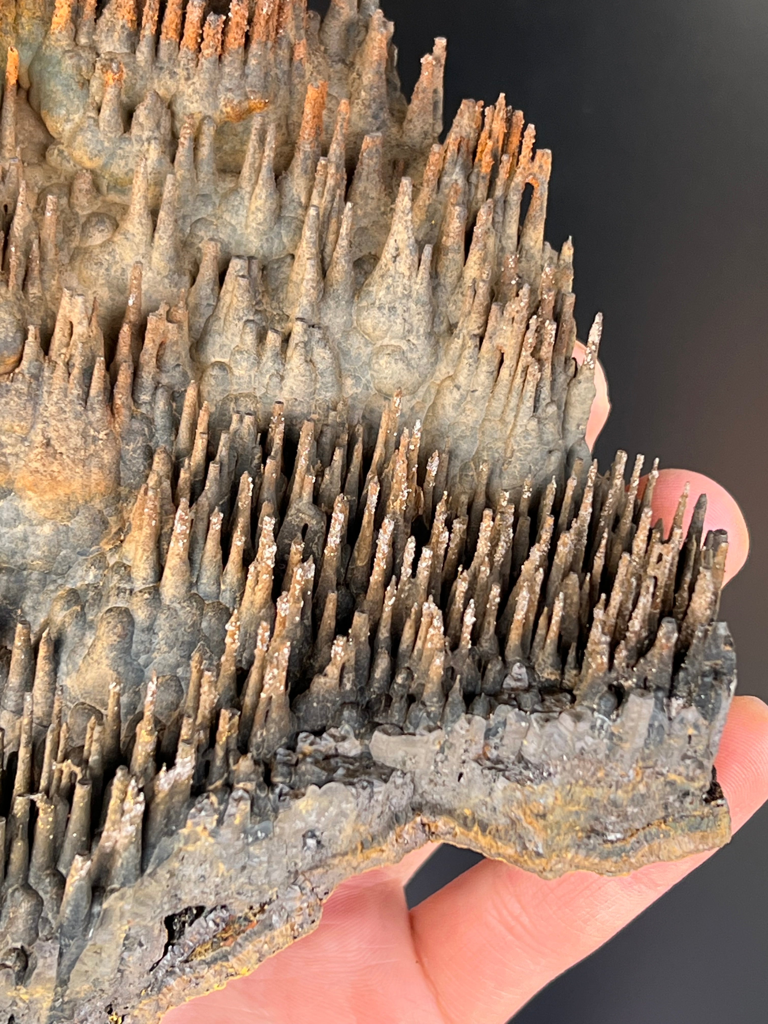 Museum Grade Limonite With Stalactite Goethite