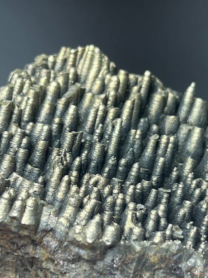 “Museum Grade” Golden Color Stalactite Goethite