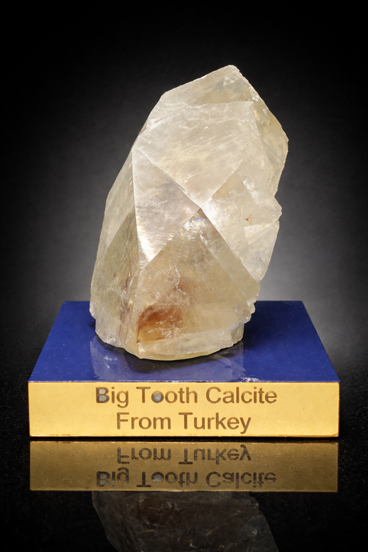 Big Tooth Clear Crystal Calcite Specimen