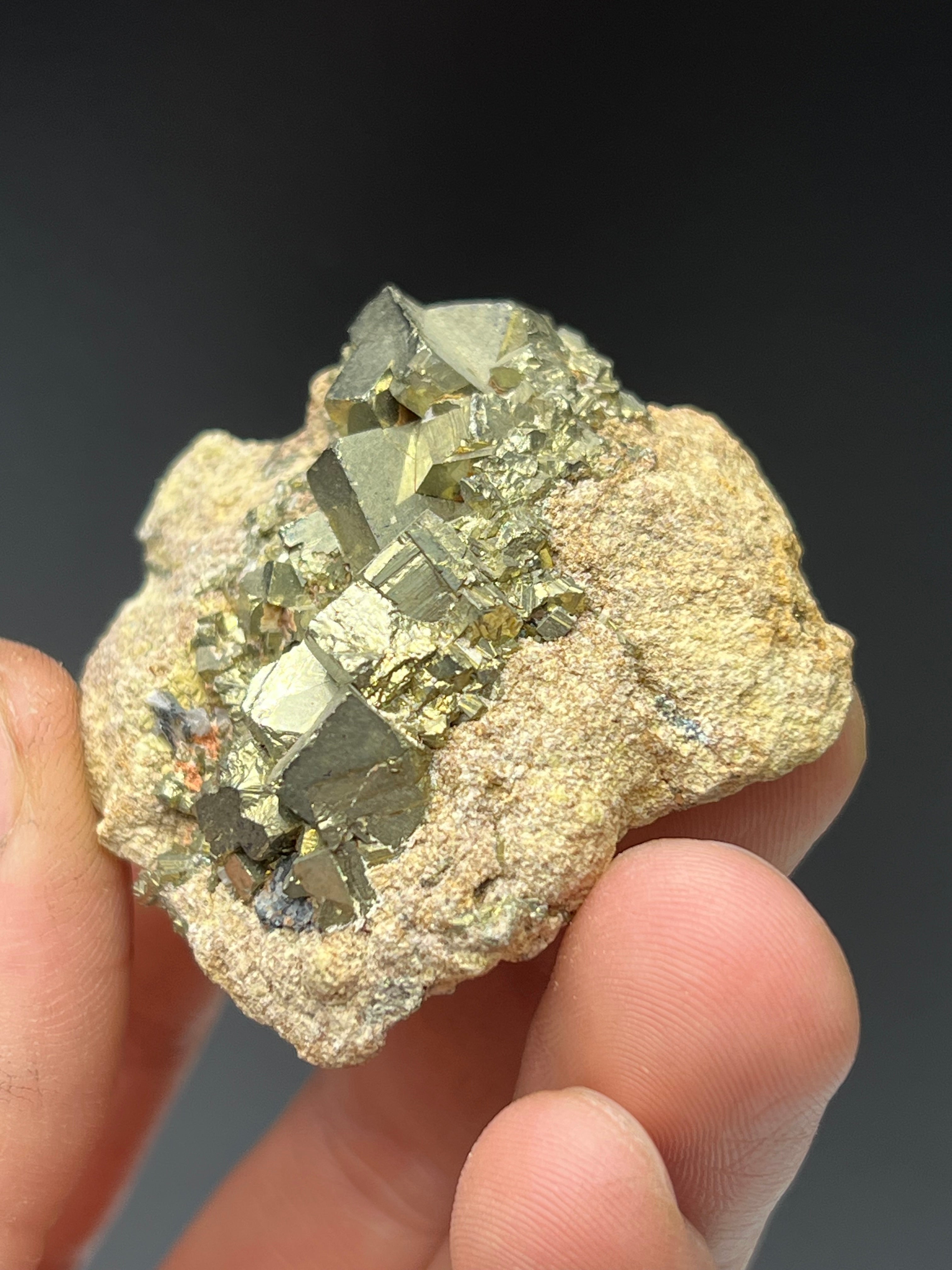 Pyrite On Matrix Specimen