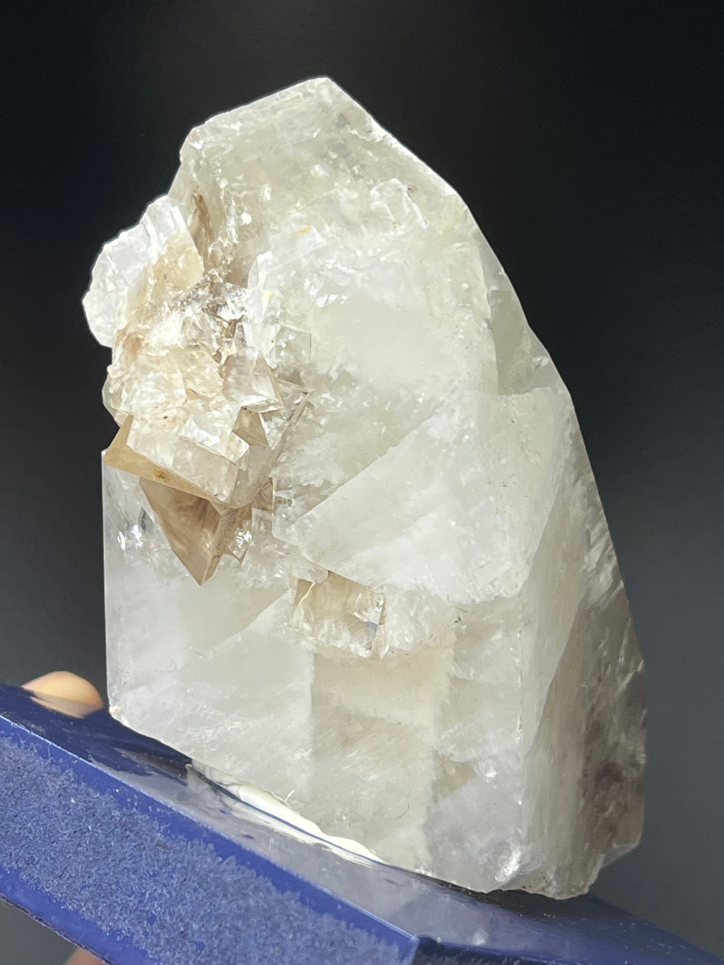 Big Tooth Clear Crystal Calcite Specimen