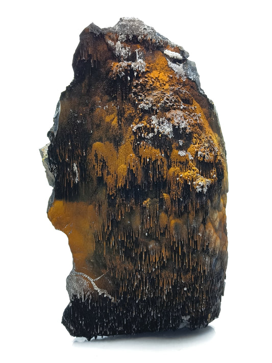 Big! Limonite On Stalactite Hematite