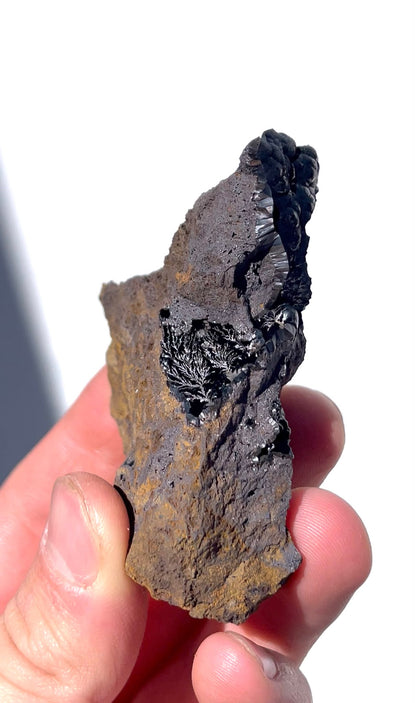 RESERVED 6 Piece ( 3 Pcs Dendrit Goethite/ 3 Pcs Golden Goethite )