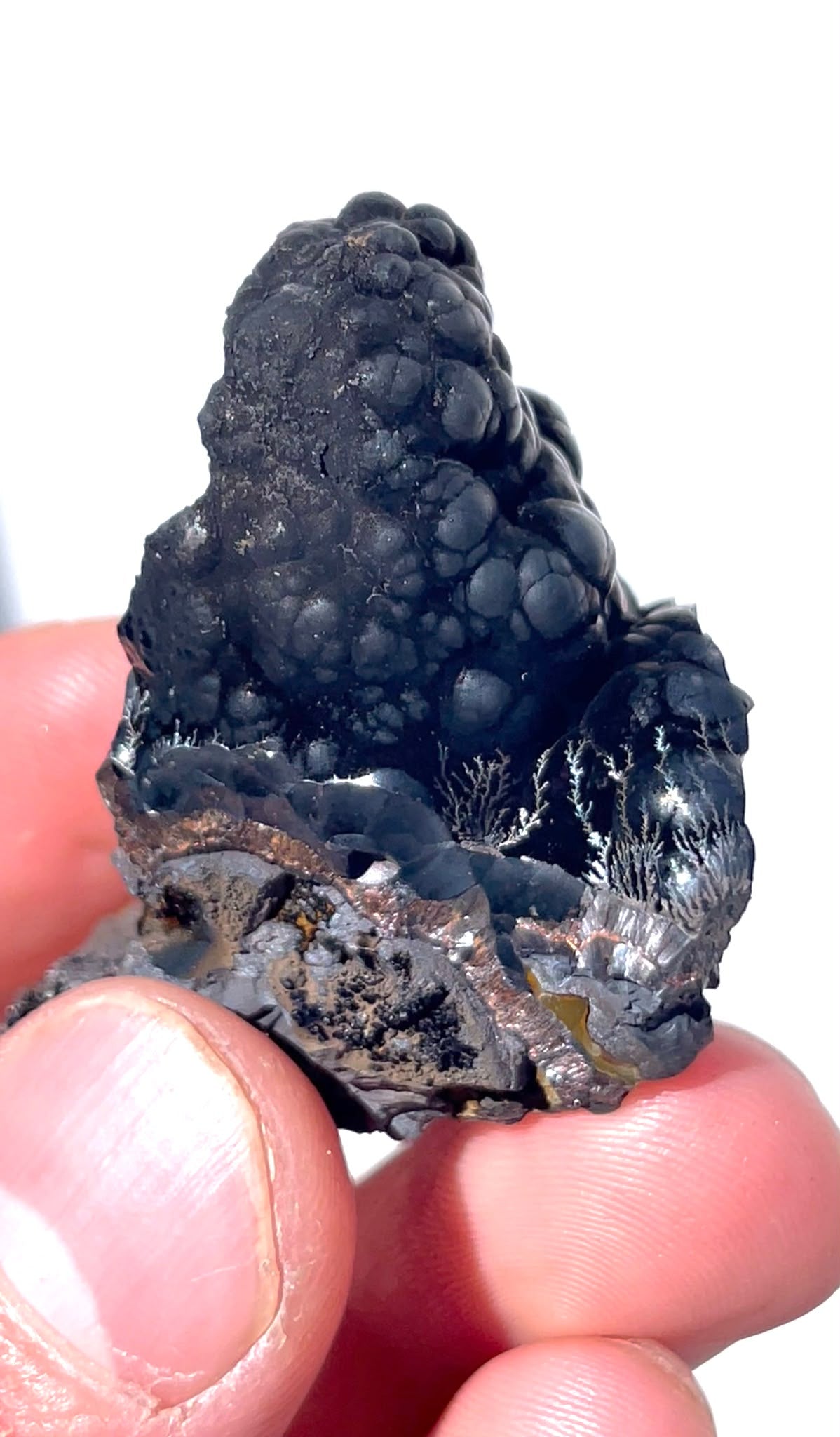 RESERVED 6 Piece ( 3 Pcs Dendrit Goethite/ 3 Pcs Golden Goethite )