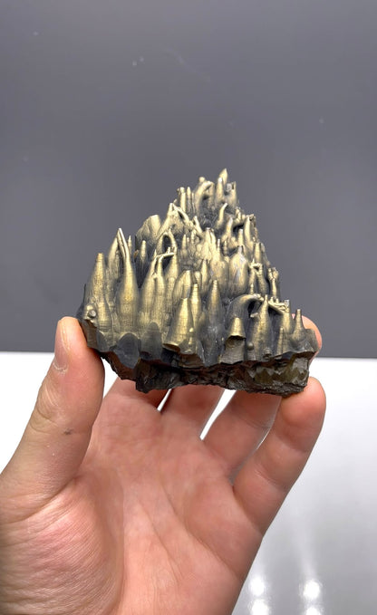 RESERVED 6 Piece ( 3 Pcs Dendrit Goethite/ 3 Pcs Golden Goethite )