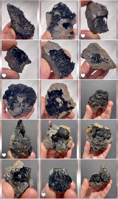 RESERVED 52 Piece Dendrite Goethite + 4 Piece