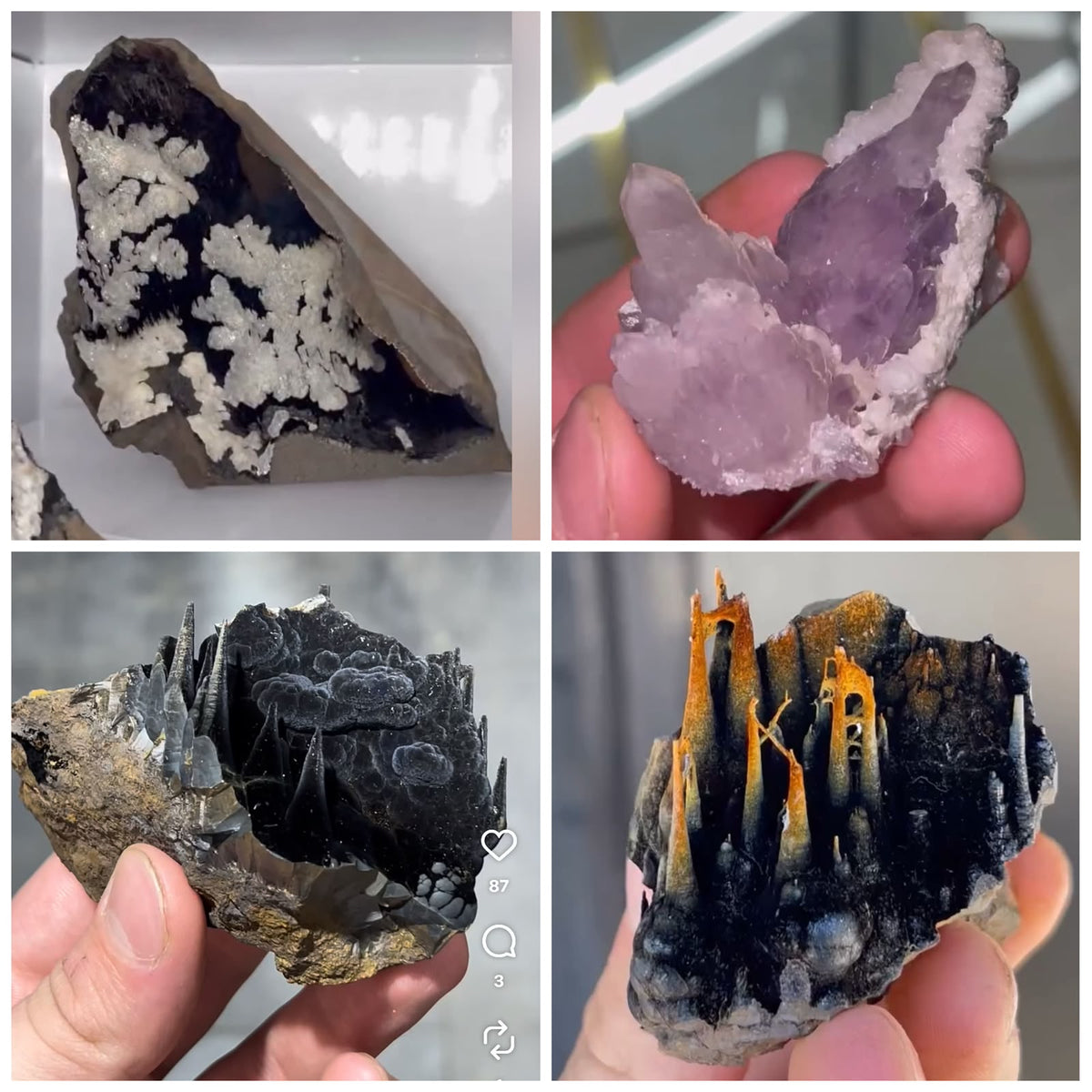 RESERVED 52 Piece Dendrite Goethite + 4 Piece