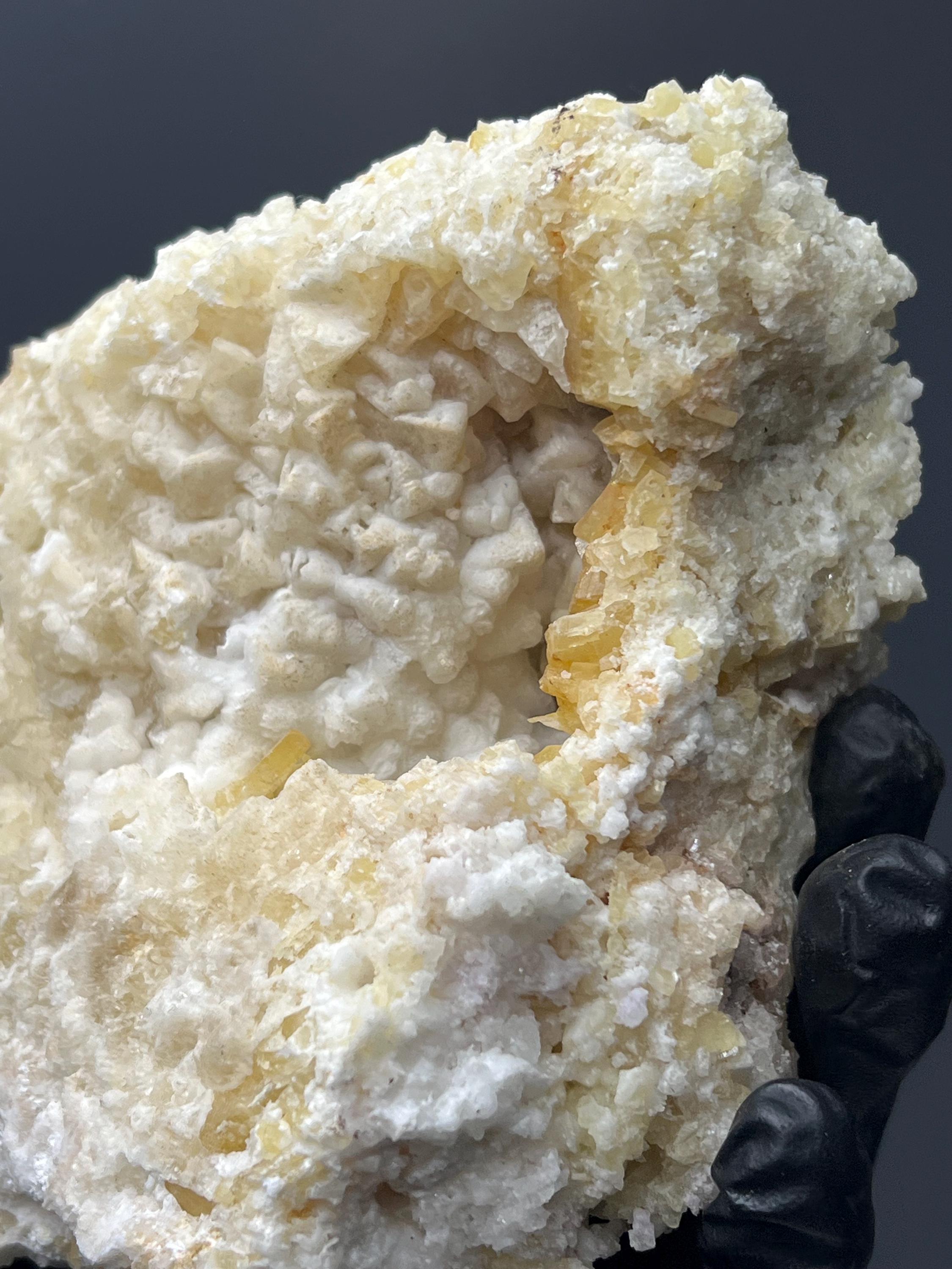 Barite With Calcite - Crystal Gemstone AE 