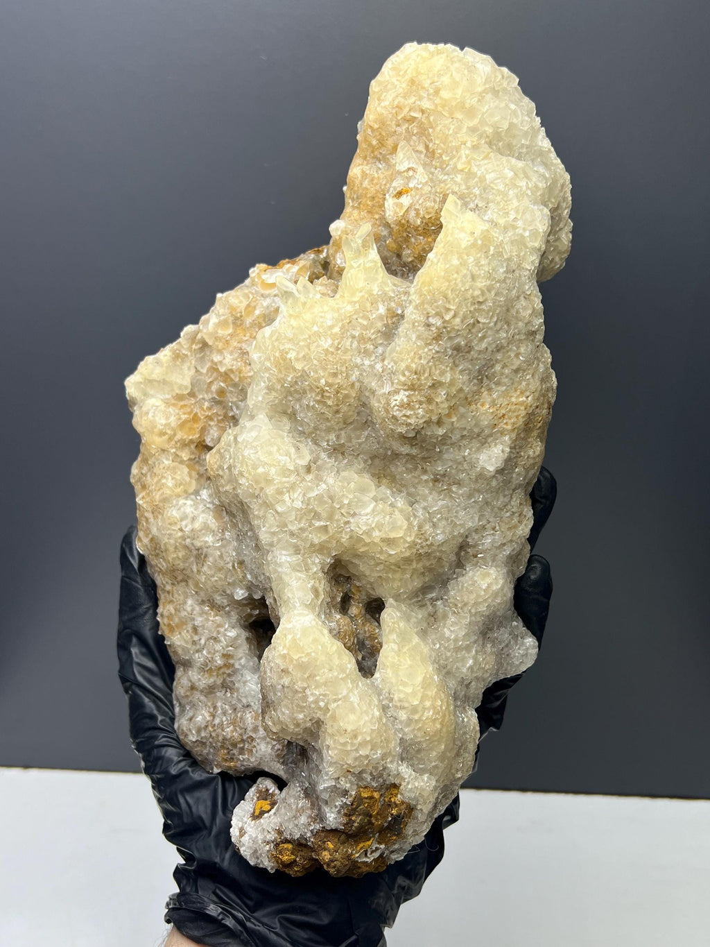 Large Size Stalactite Crystal Calcite Specimen - Crystal Gemstone AE 