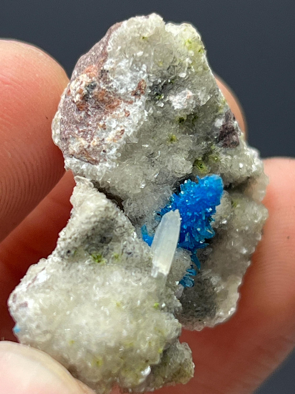 Rare Pentagonite Specimen - Crystal Gemstone AE 